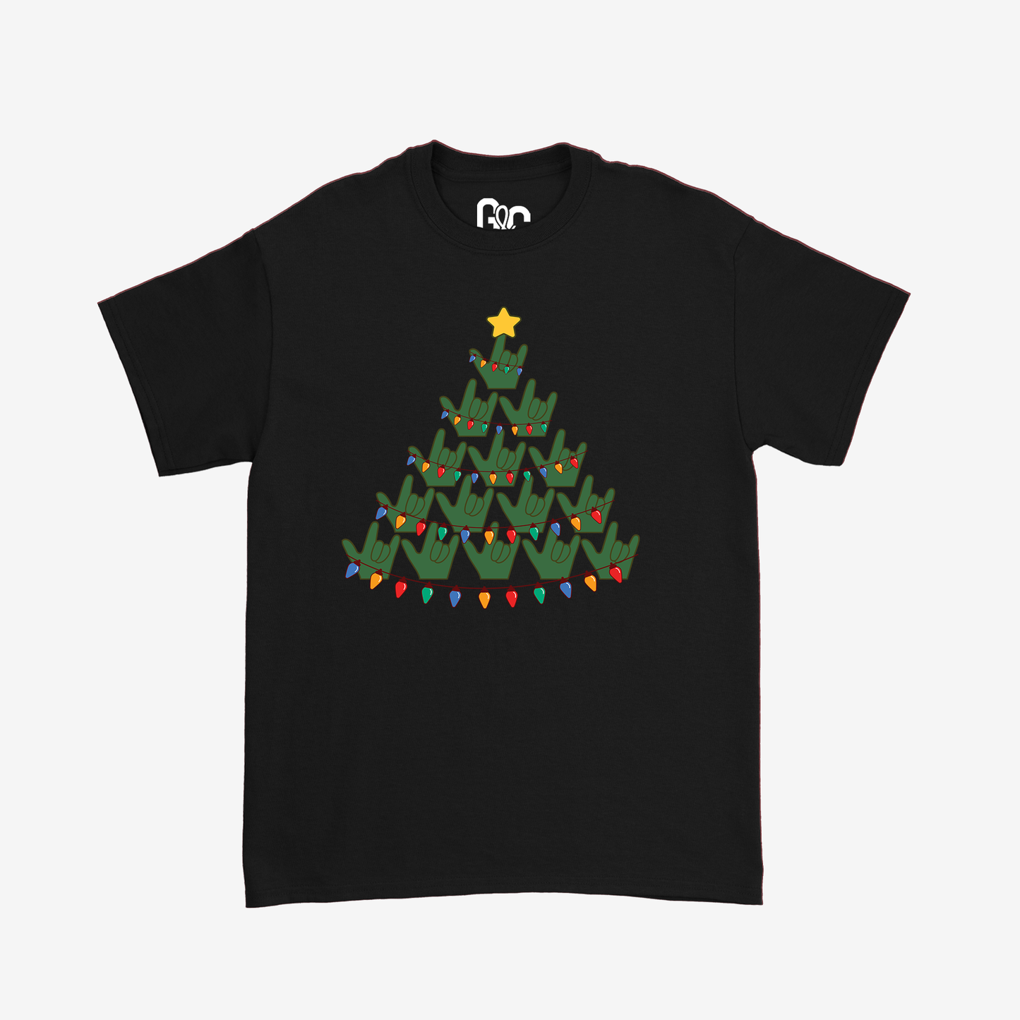 Christmas Tree Light ILY Youth Tee