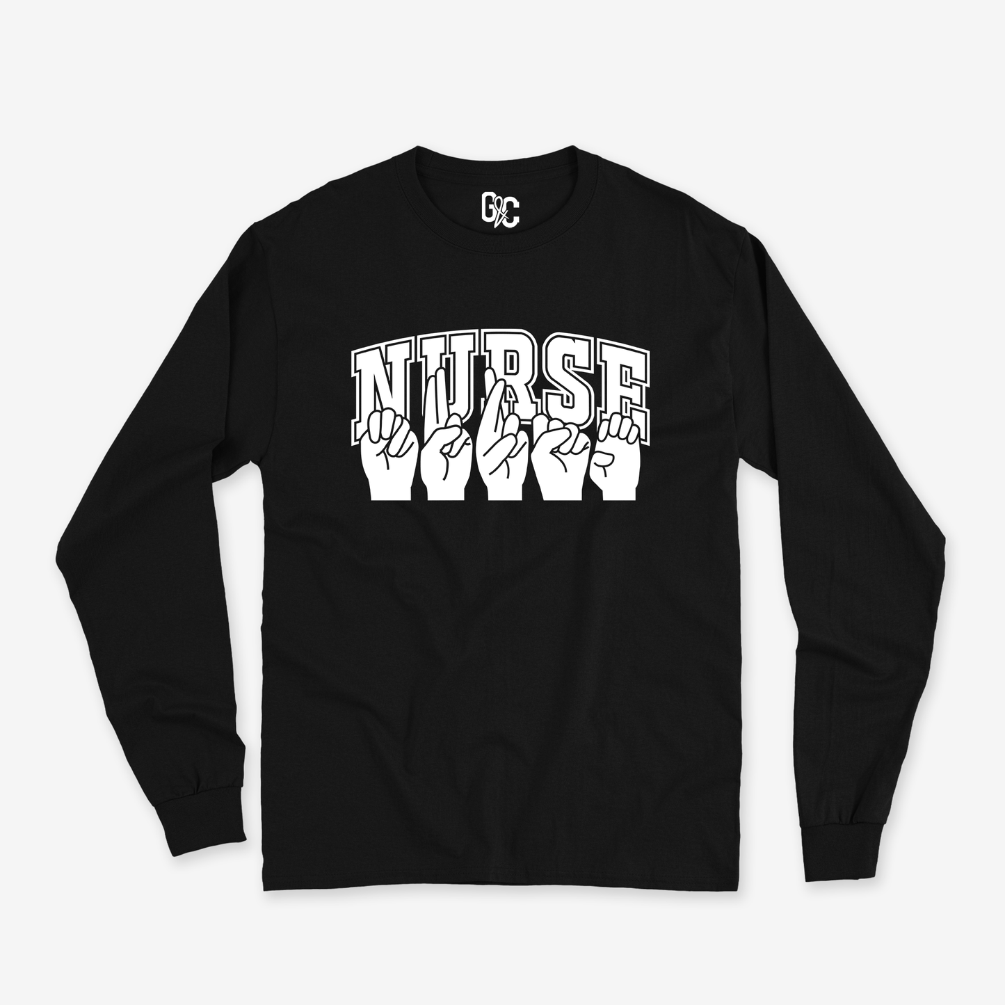 Nurse Varsity Long Sleeve
