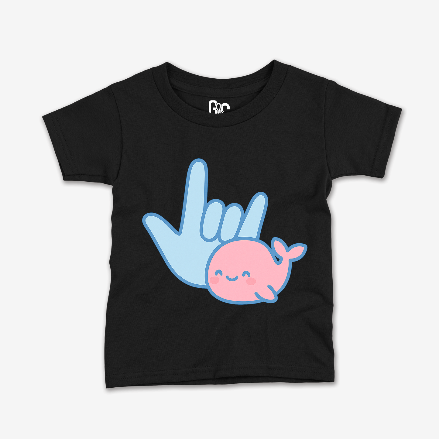 Whale ILY Toddler Tee