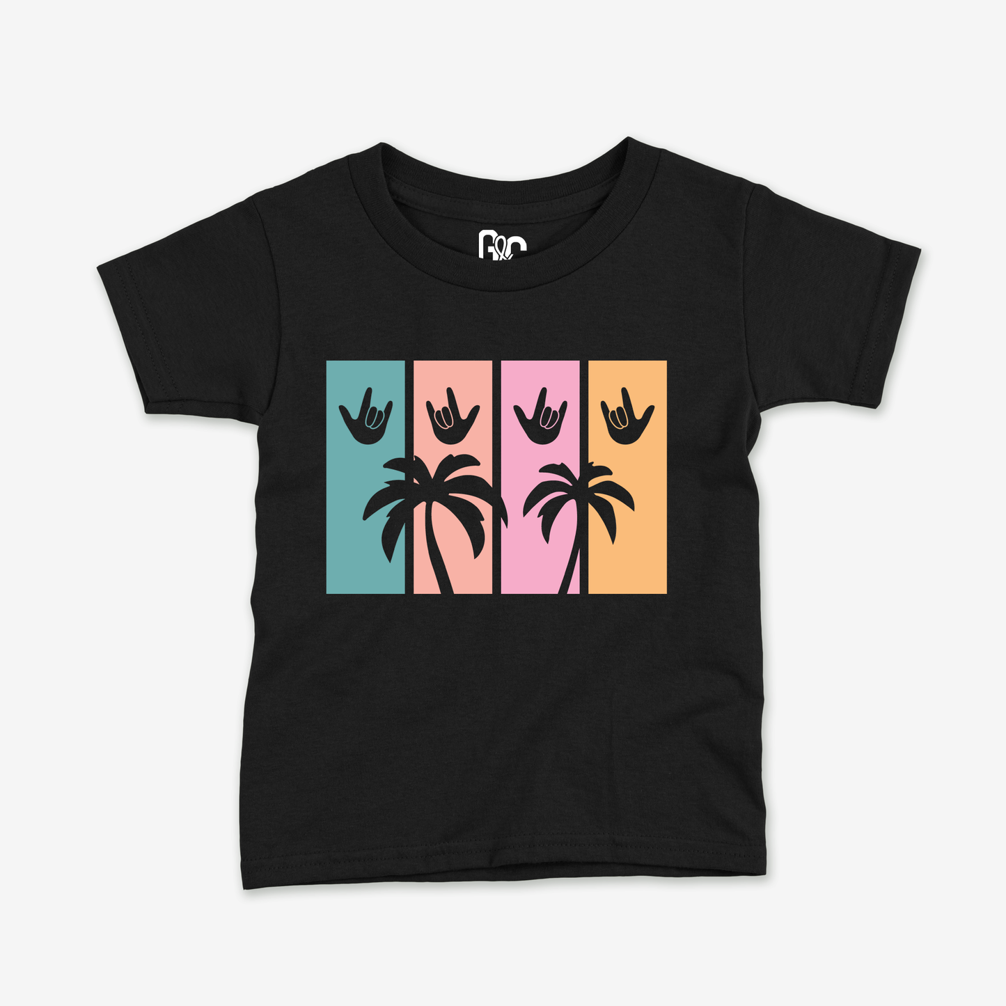 Palm Tree ILY Toddler Tee
