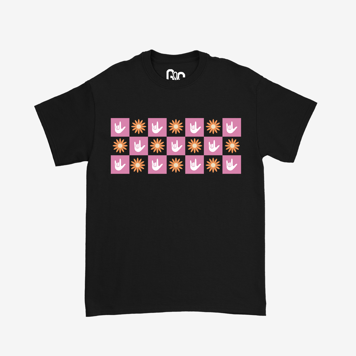 Spring Checkered ILY Youth Tee