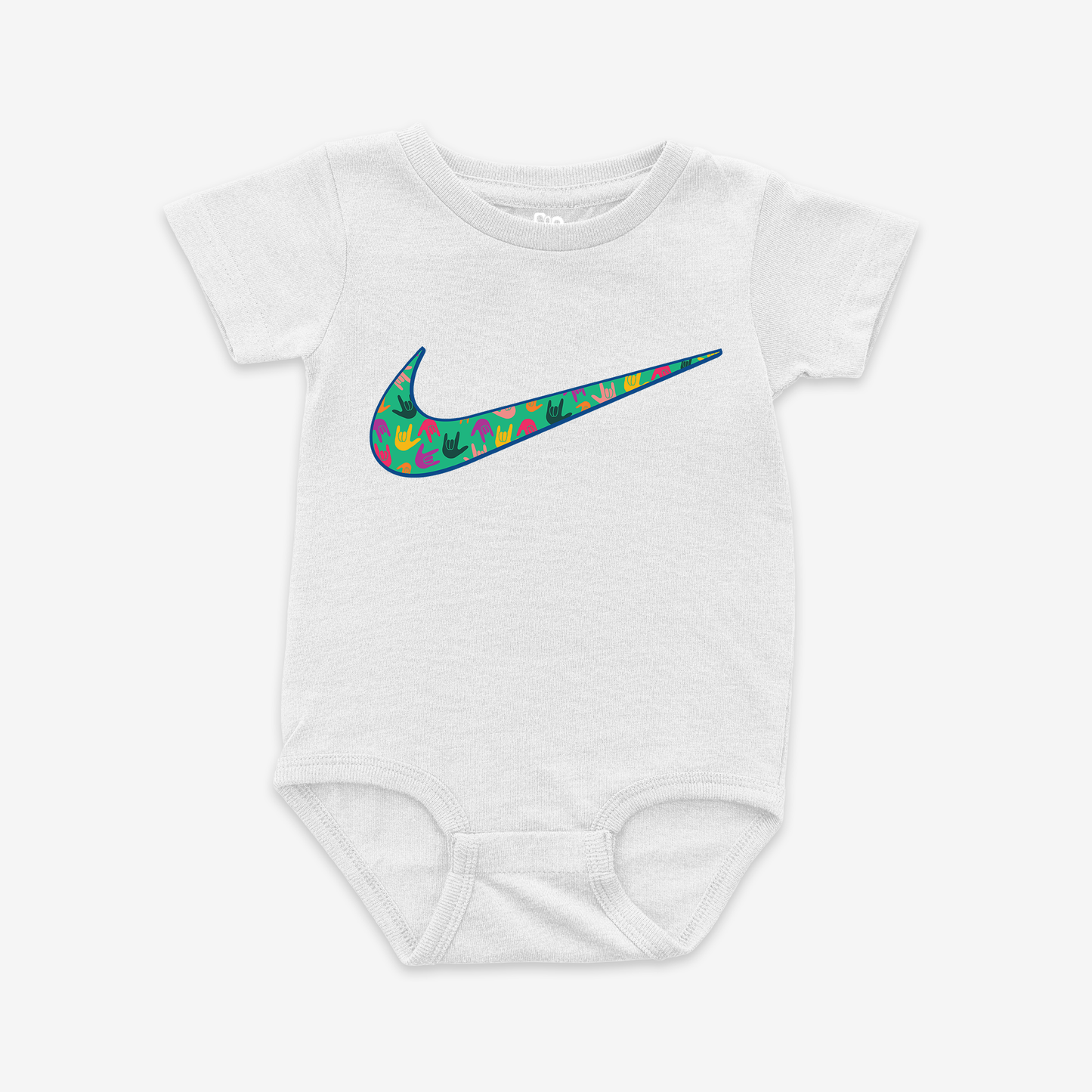 Nike Swoosh ILY Onesie Tee