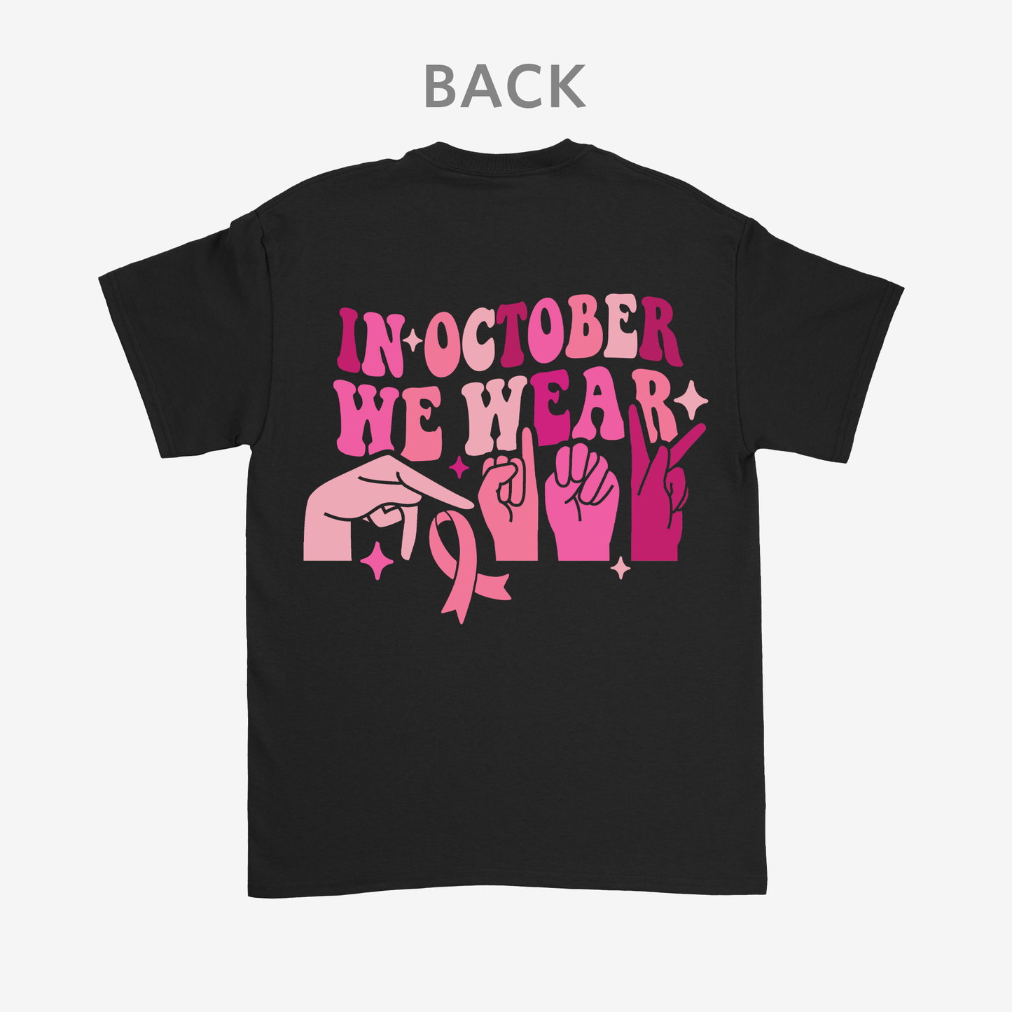 In October we wear pink Tee