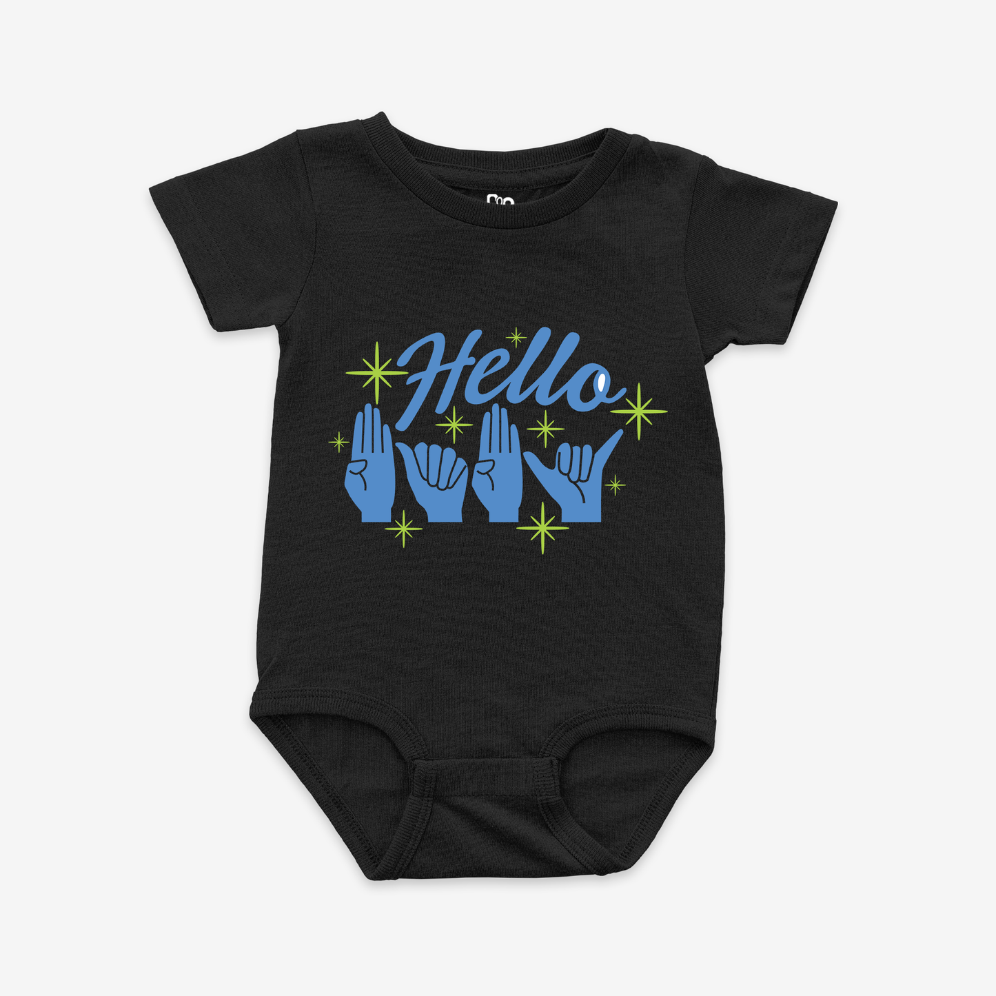 Hello Baby (Blue) Onesie Tee