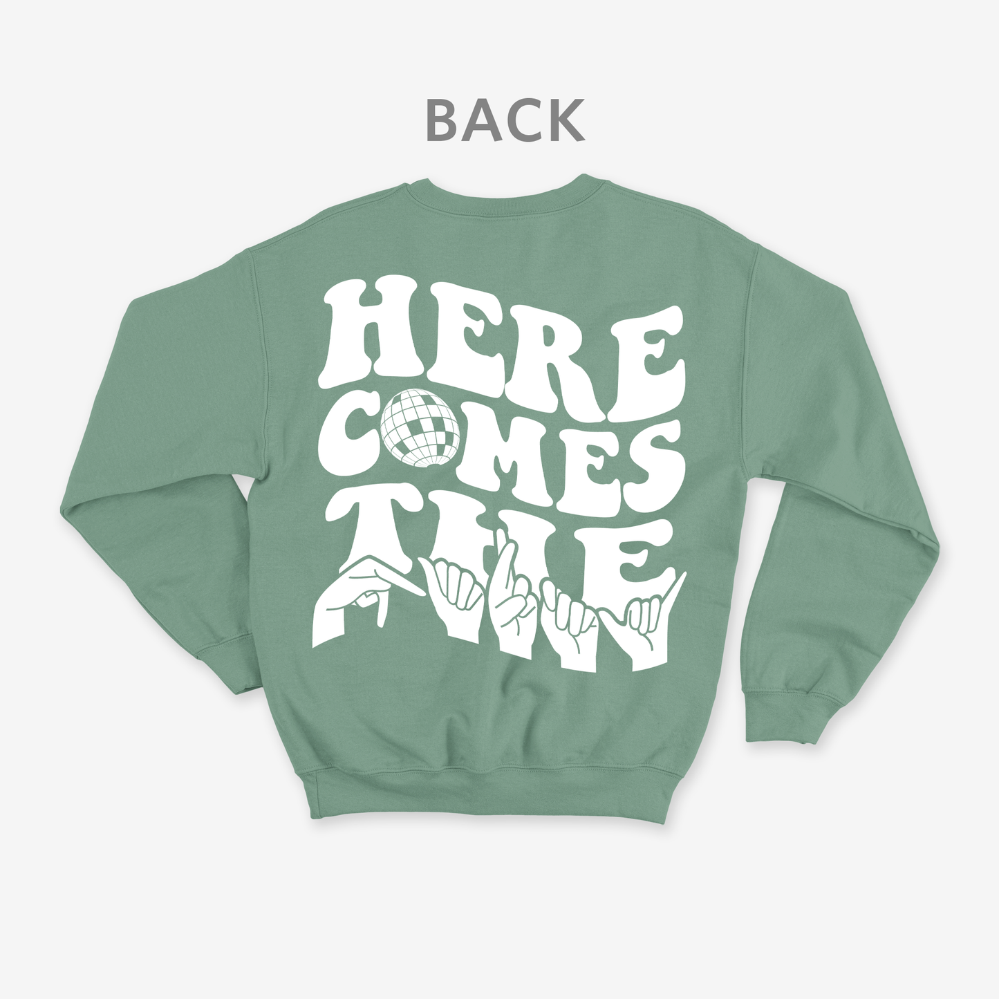 Here comes the party Crewneck