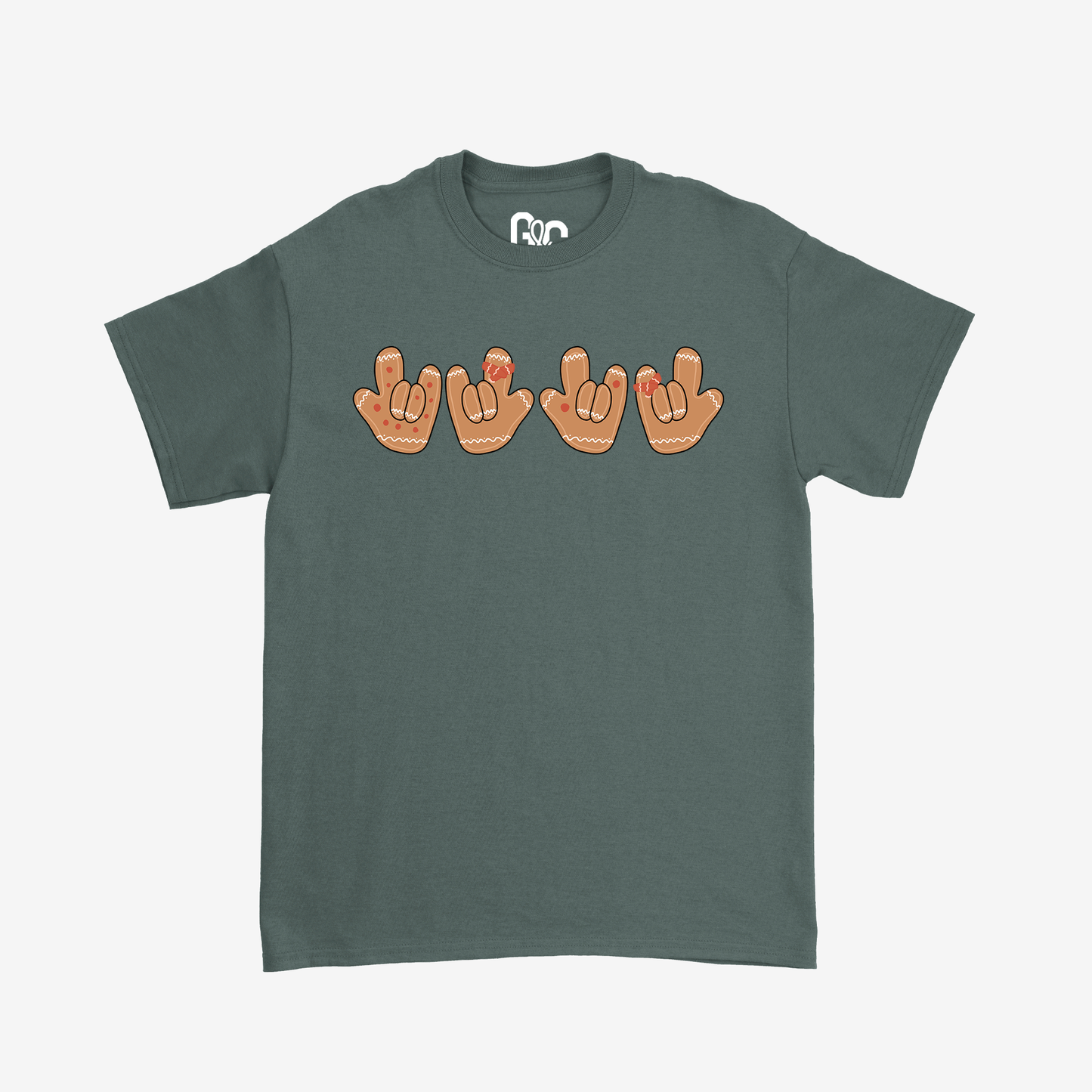 Gingerbread ILY Tee