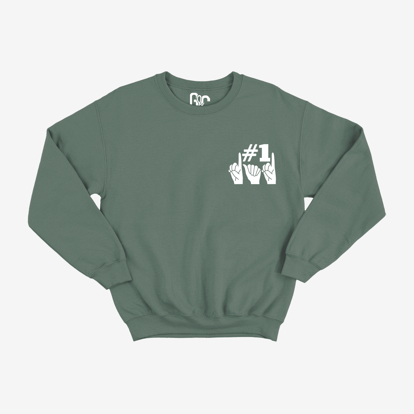 #1 Dad Crewneck