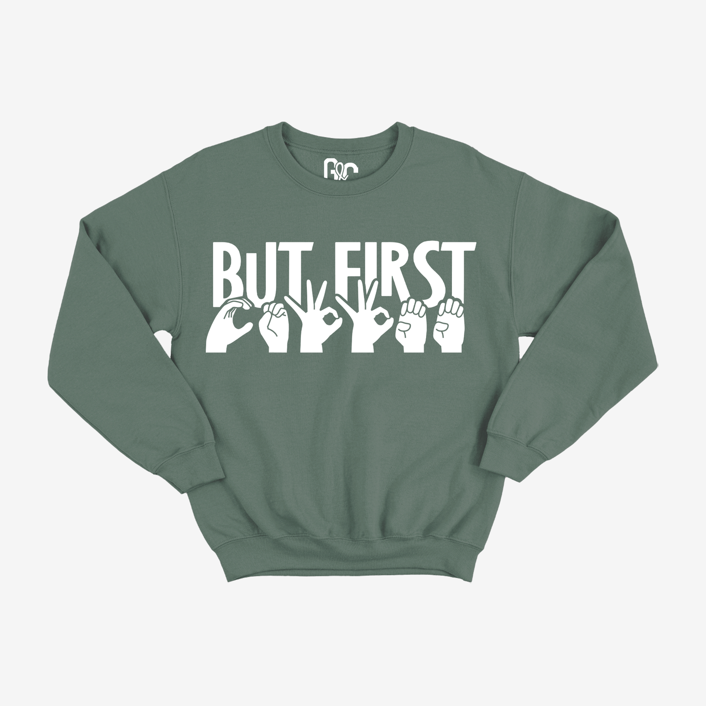 But first...Coffee Crewneck