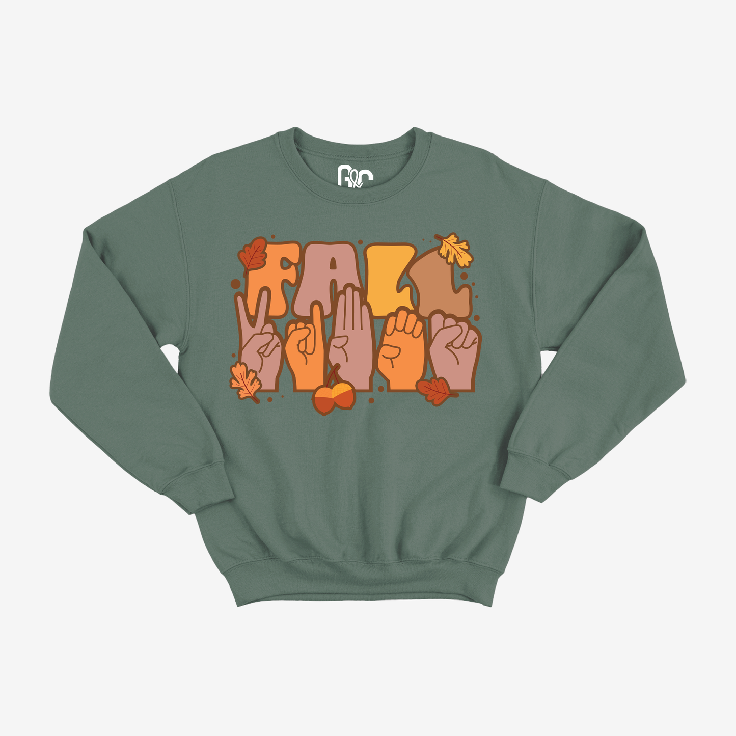 Fall Vibes Youth Crewneck