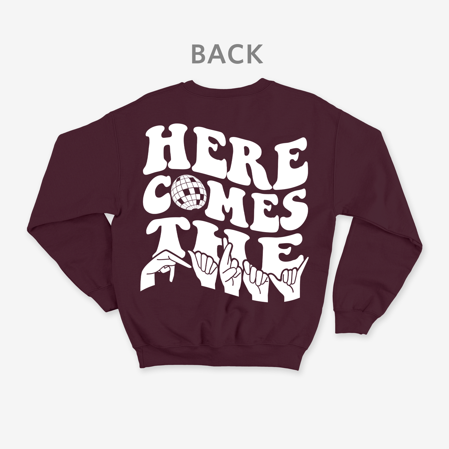 Here comes the party Crewneck