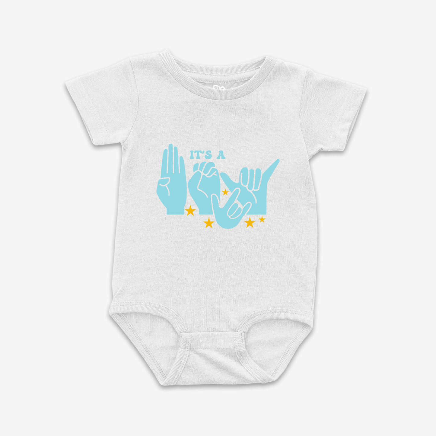 It's A Boy ILY Onesie Tee