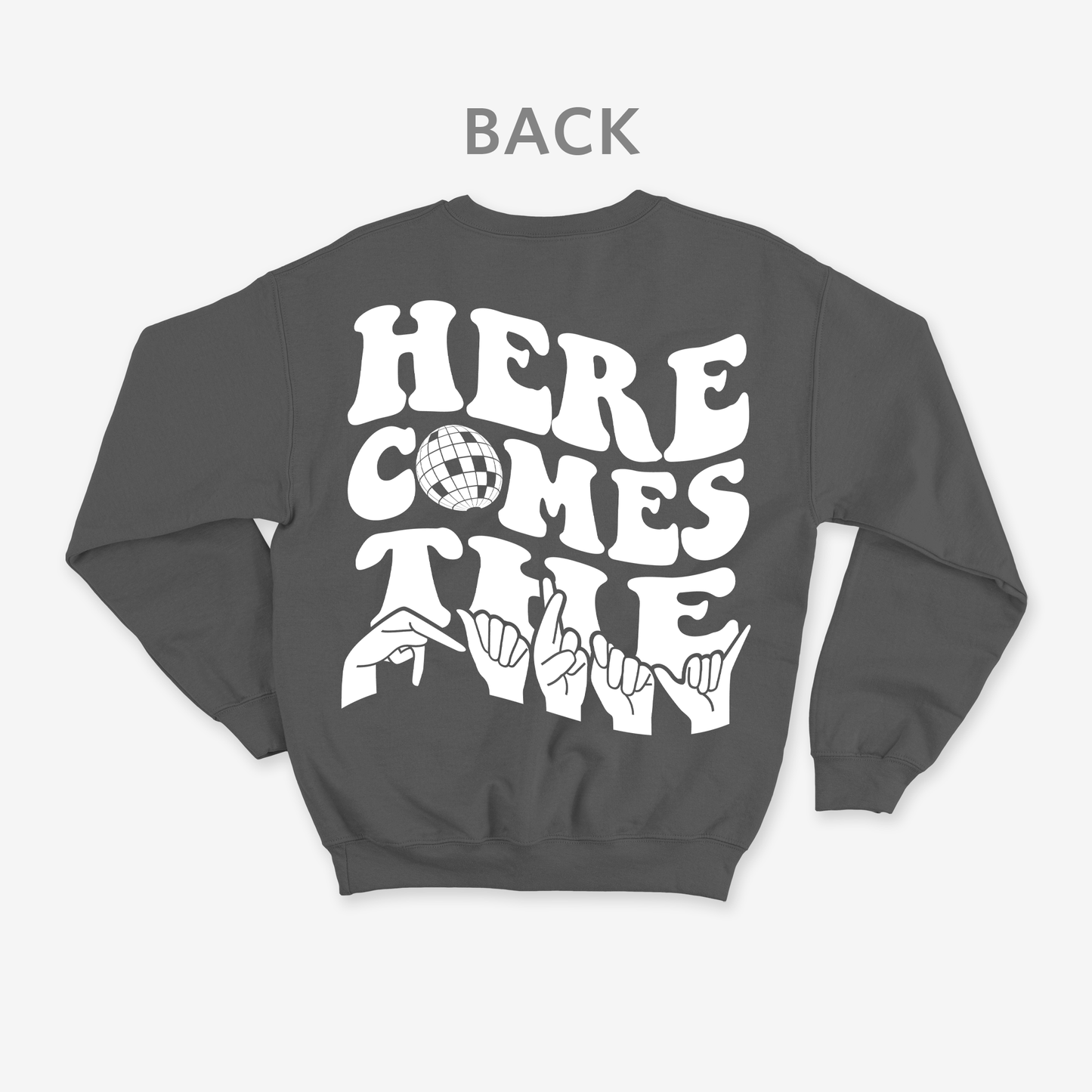 Here comes the party Crewneck