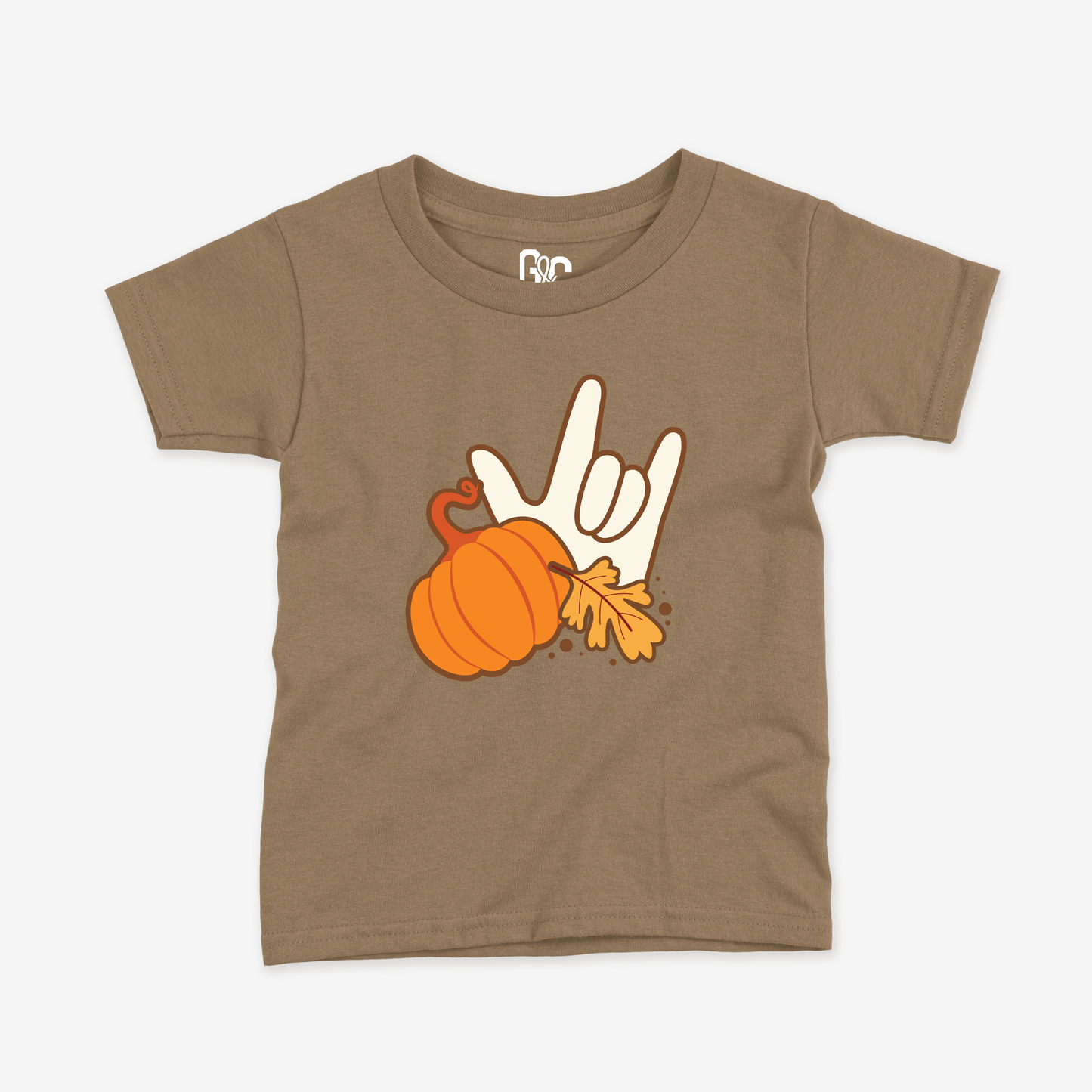 Pumpkin & ILY Toddler Tee