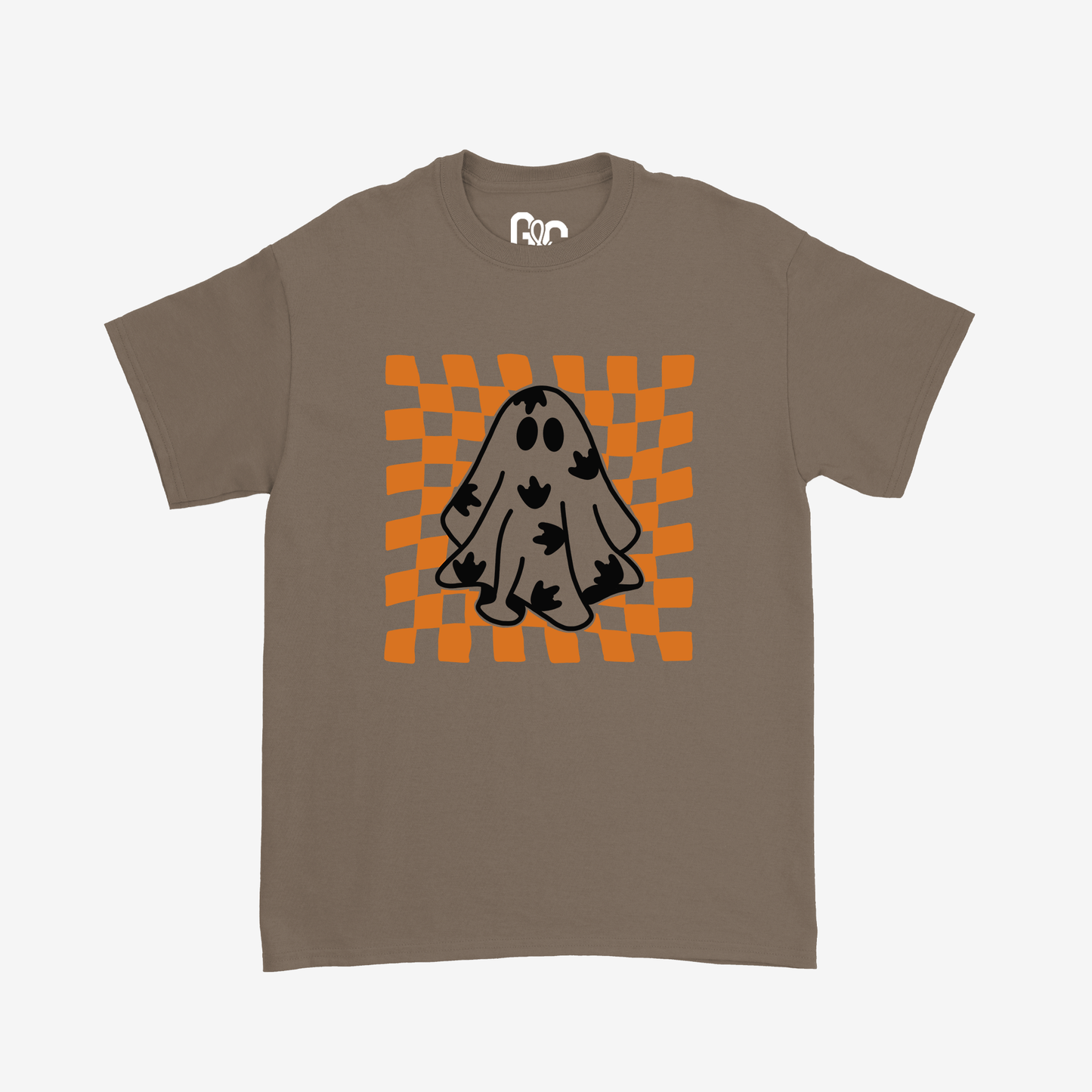 Checkered Ghosty ILY Tee