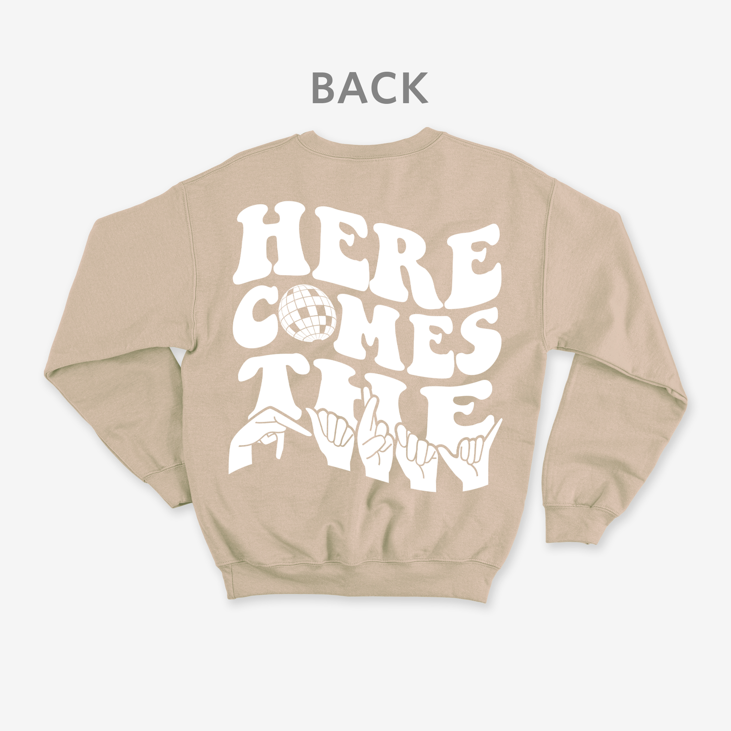 Here comes the party Crewneck
