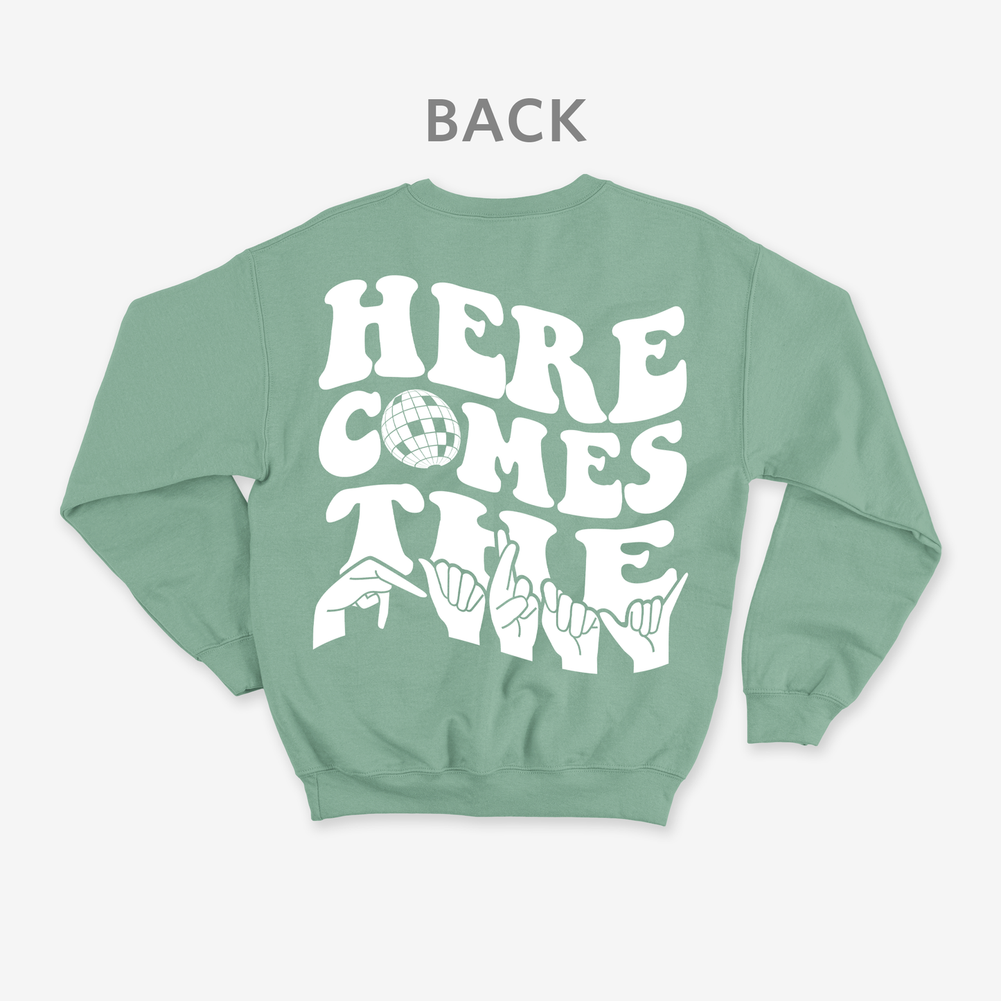 Here comes the party Crewneck