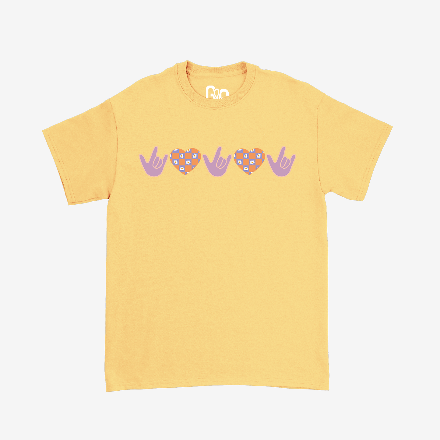 ILY Spring Checkered Tee