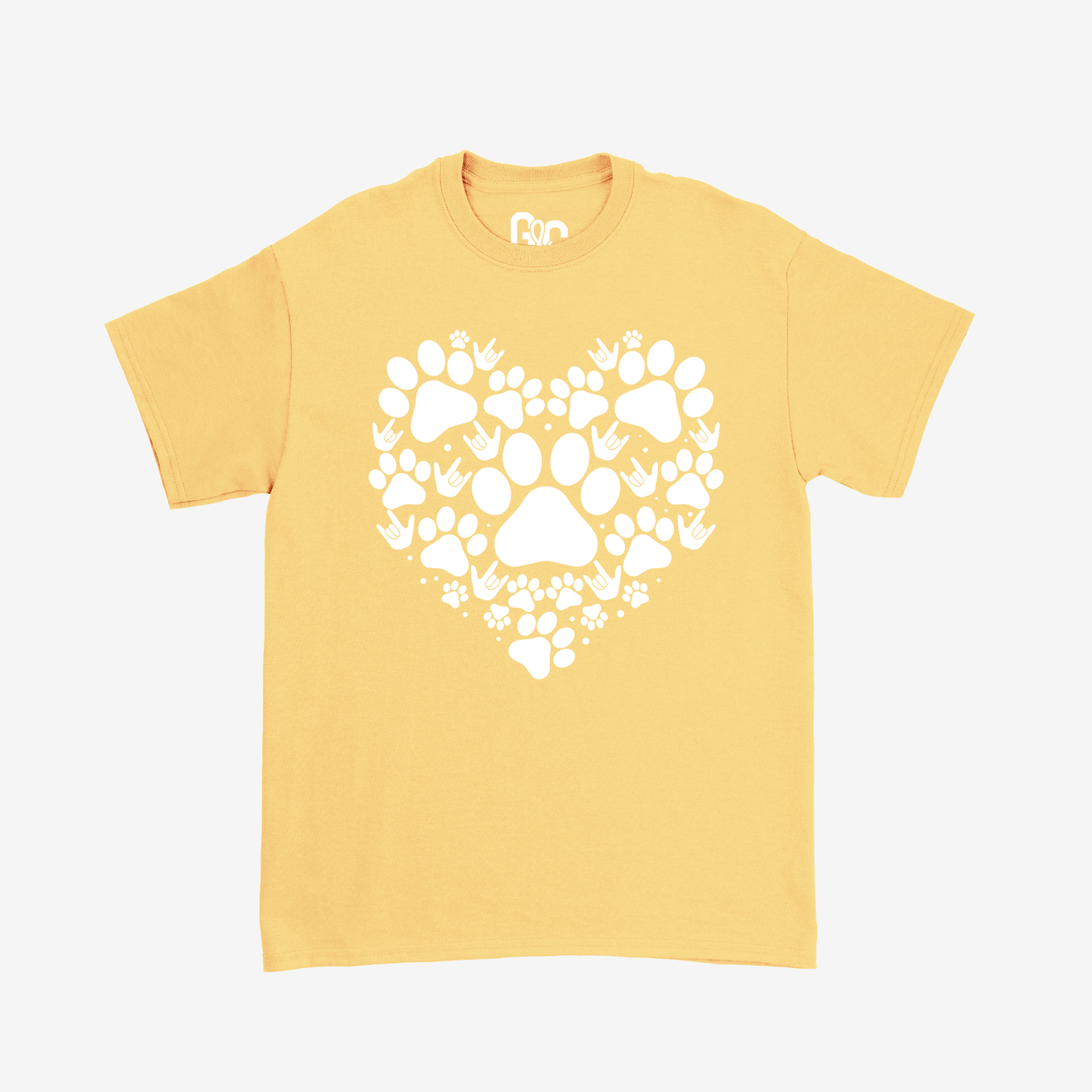 Paw ILY Doodle Tee