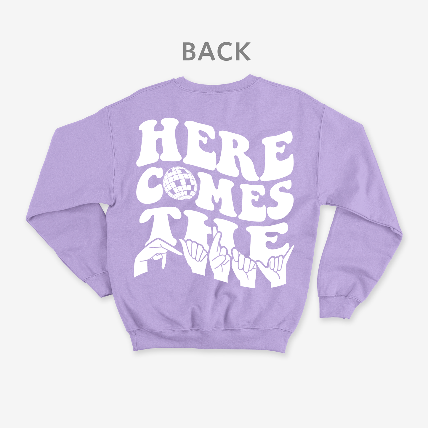 Here comes the party Crewneck