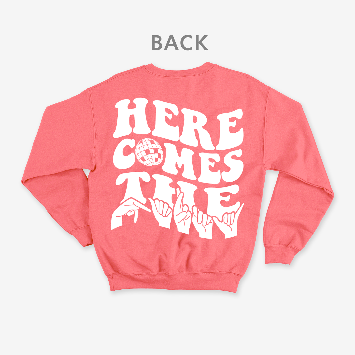 Here comes the party Crewneck