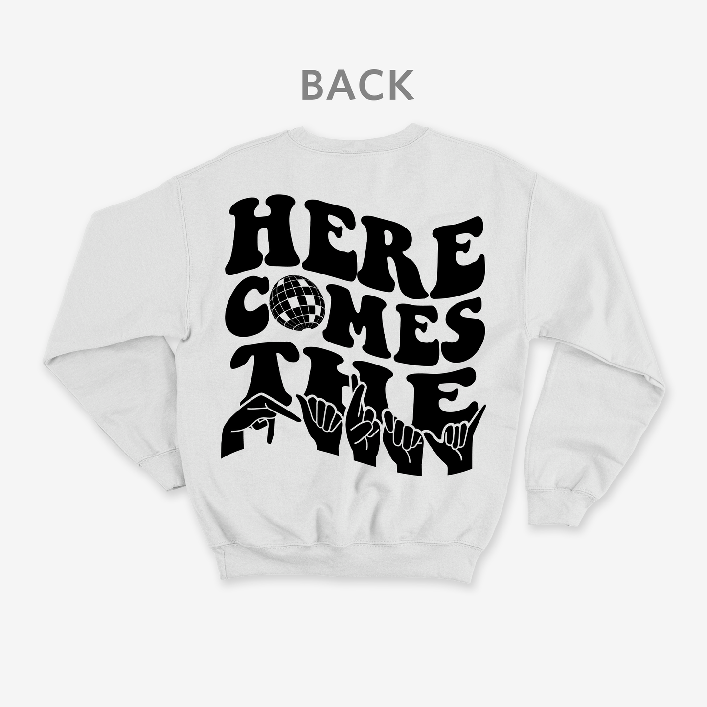 Here comes the party Crewneck