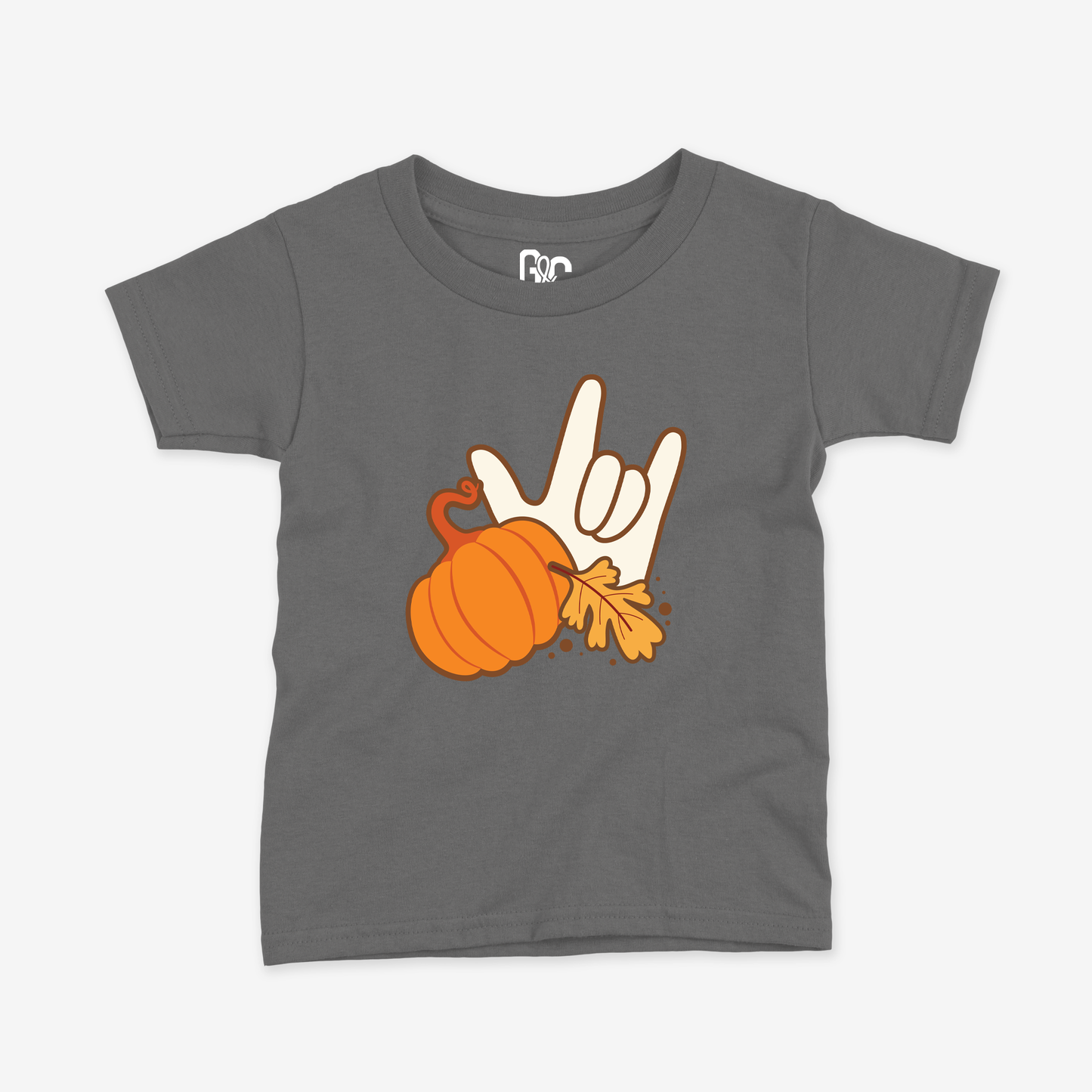 Pumpkin & ILY Toddler Tee