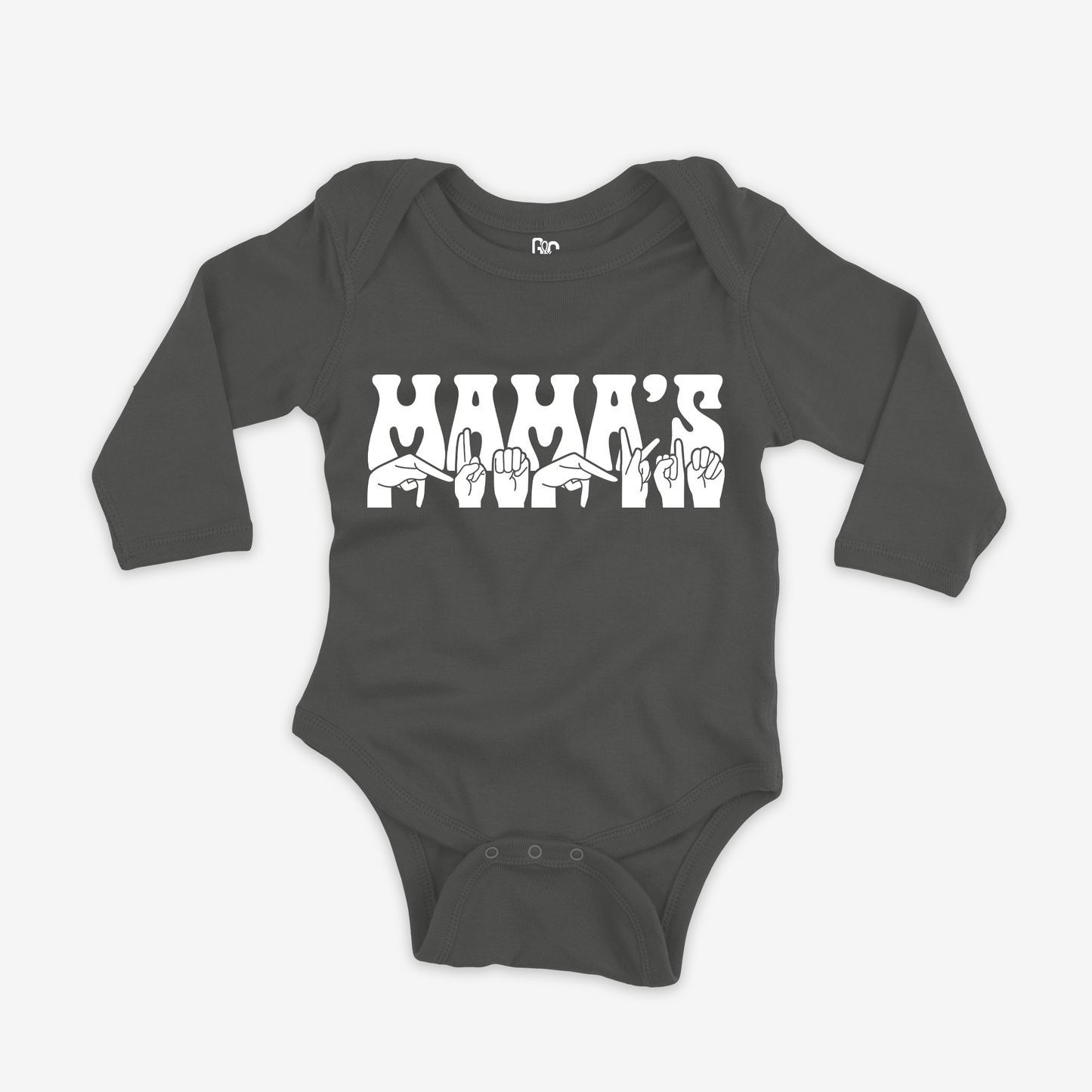 Mama's Pumpkins Onesie Sleeve