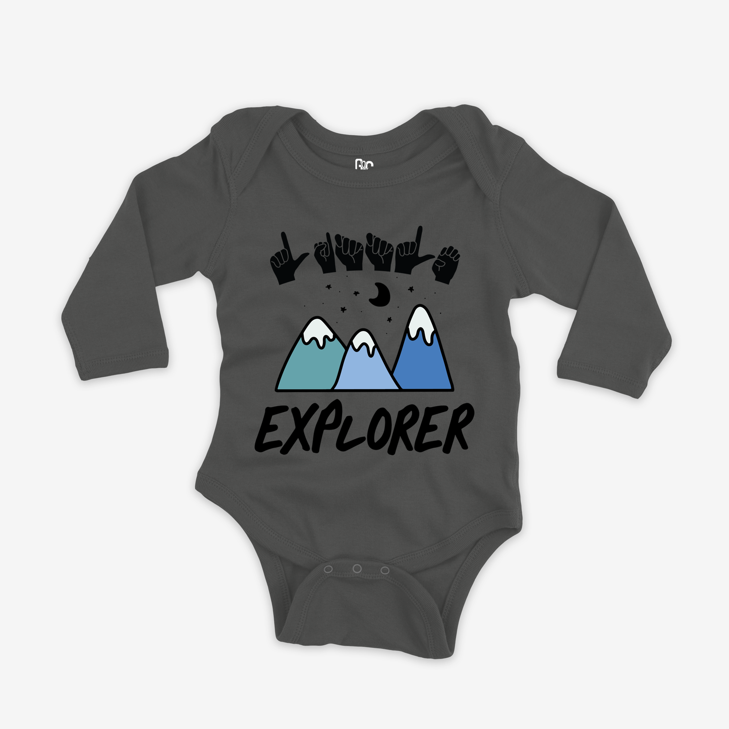 Little Explorer Onesie Sleeve