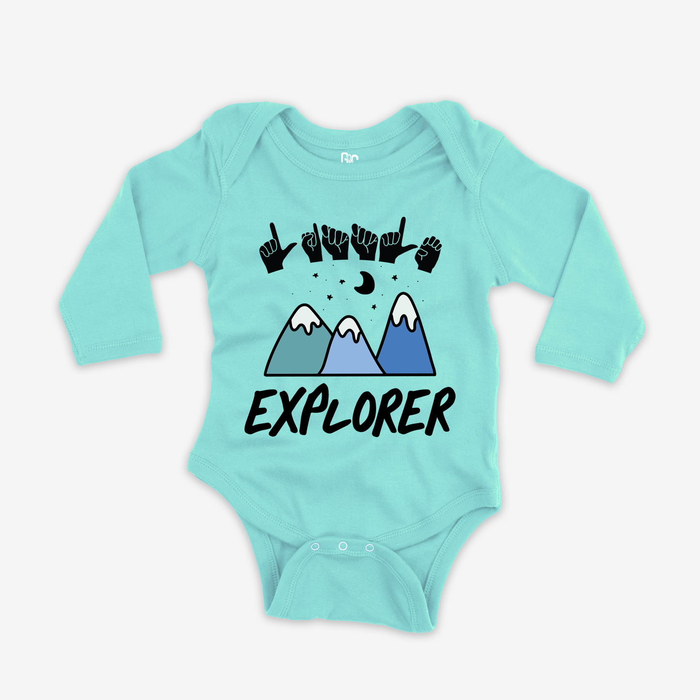 Little Explorer Onesie Sleeve