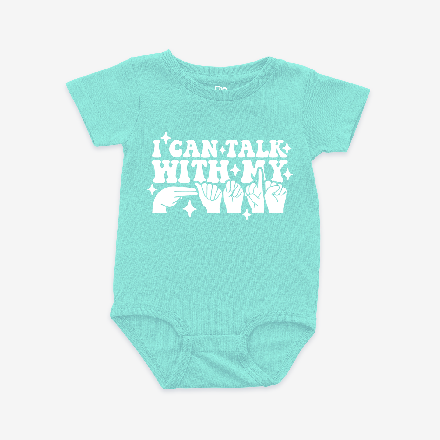 I Can Talk With My Hands Onesie Tee