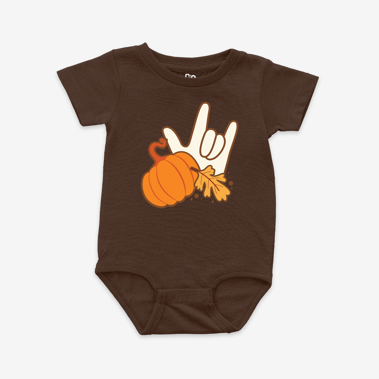 Pumpkin & ILY Onesie Tee
