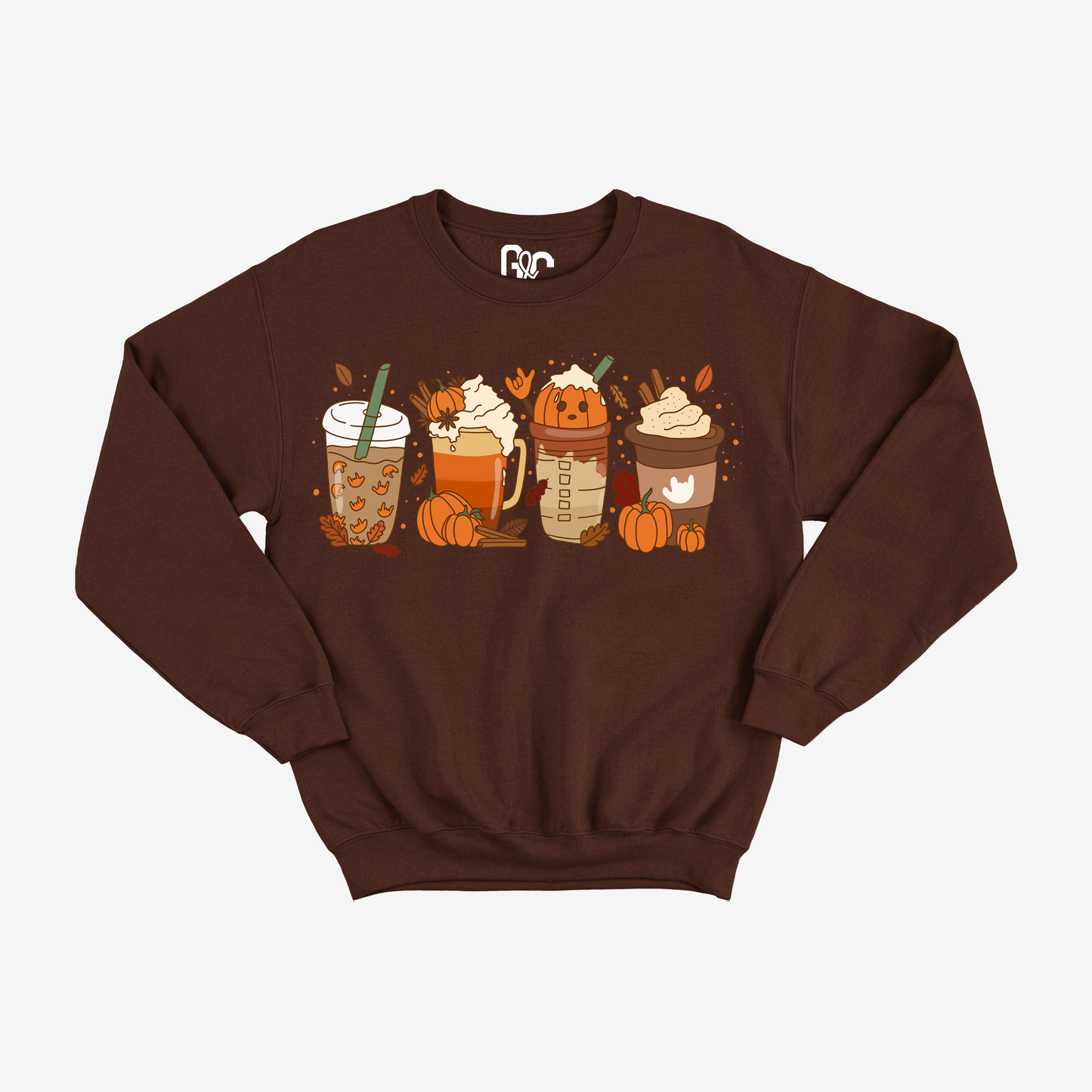 Fall Coffee Latte Crewneck