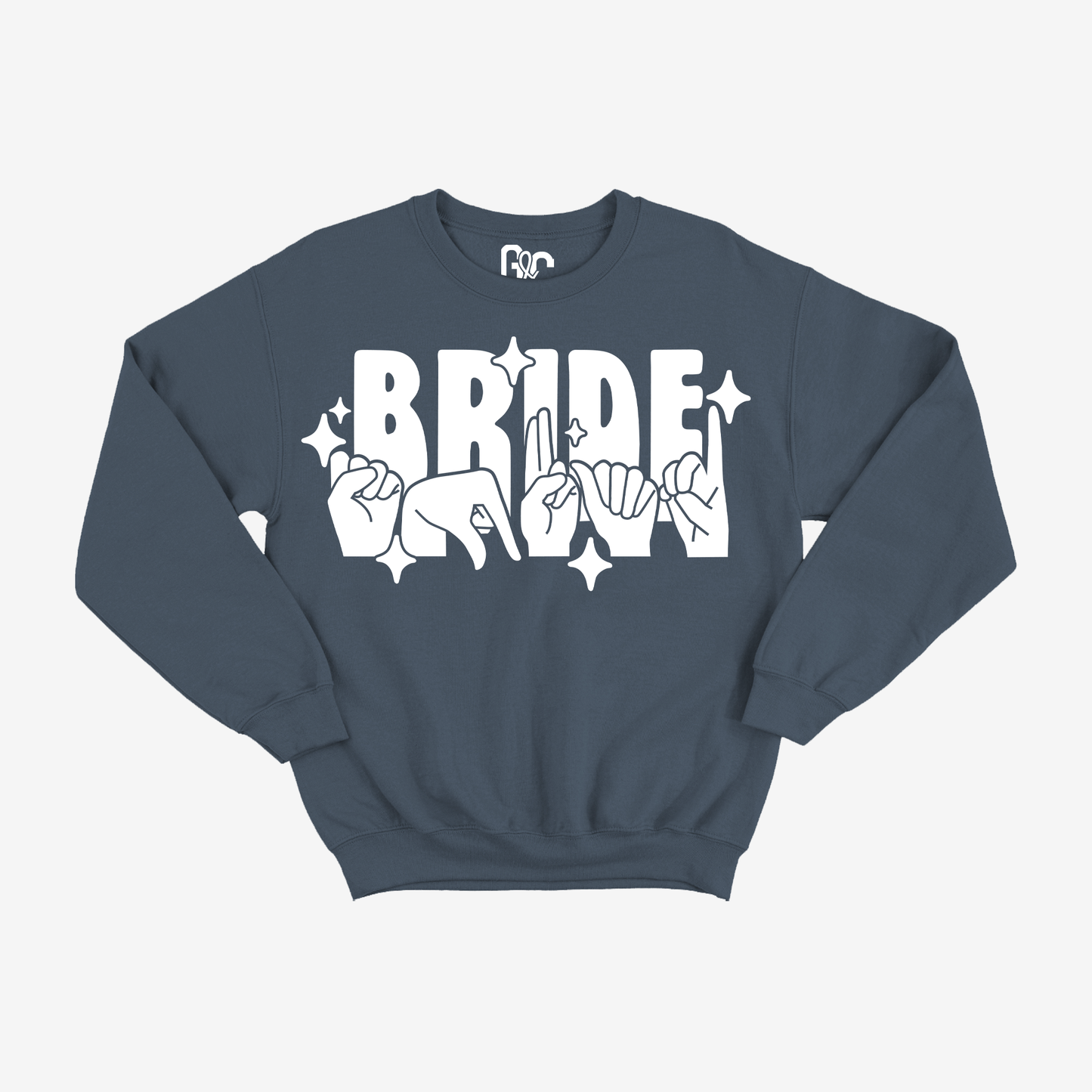 Bride Squad Sparkle Crewneck