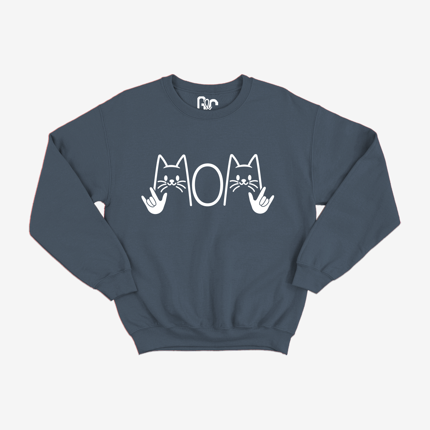 Mom Cat Crewneck
