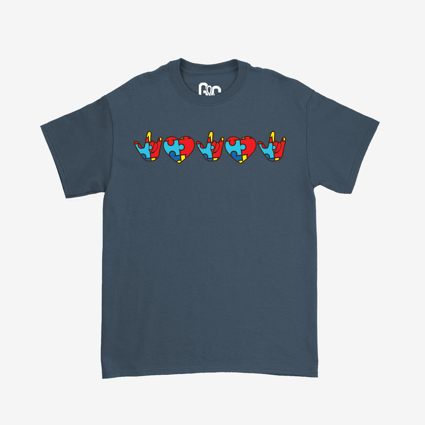 Autism Checkered ILY Youth Tee