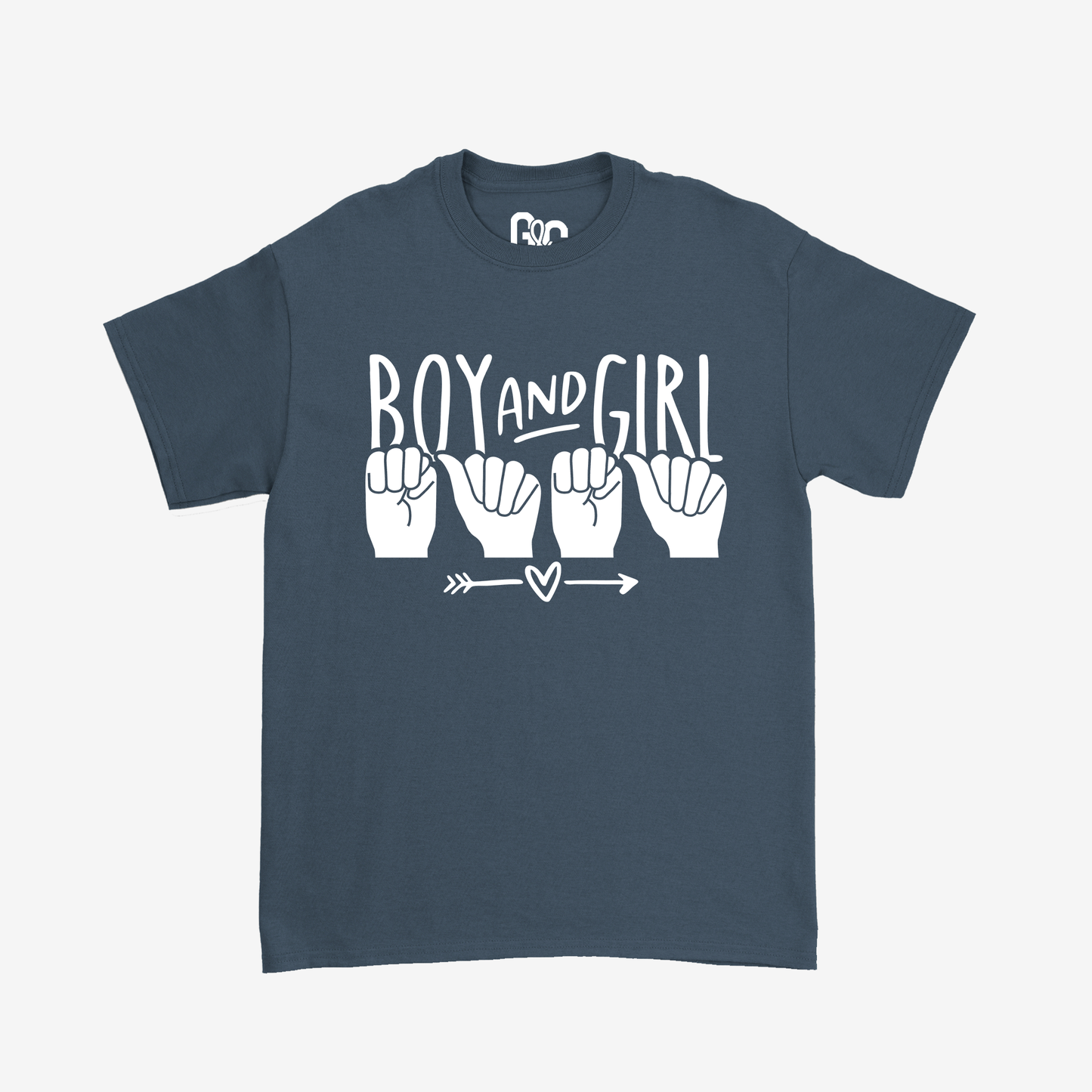 Boy and Girl Mama Tee