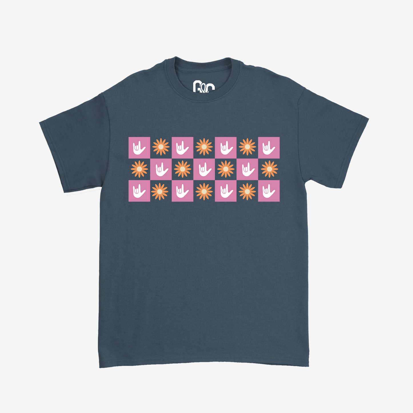 Spring Checkered ILY Youth Tee