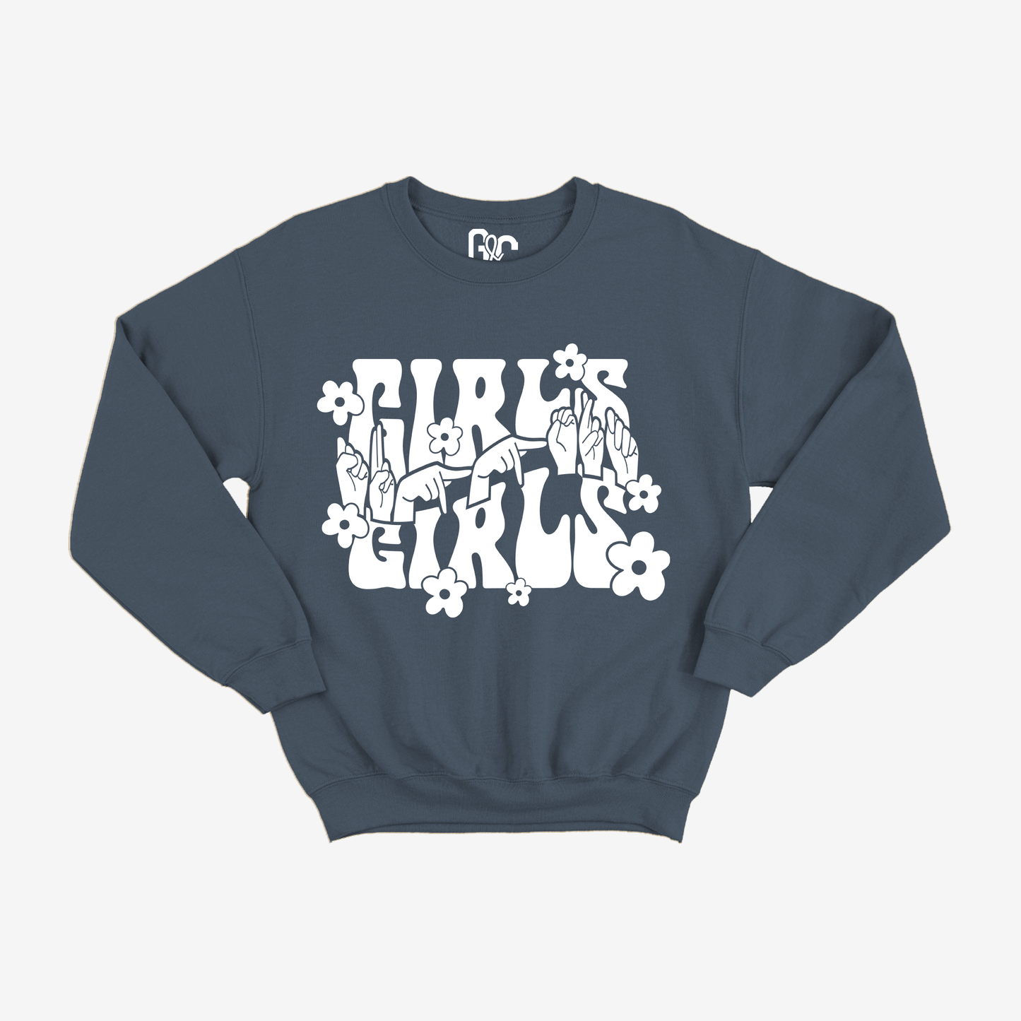 Girls Supports Girls Crewneck