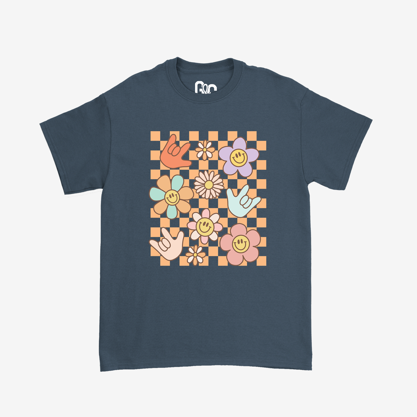Daisy ILY Checkered Youth Tee