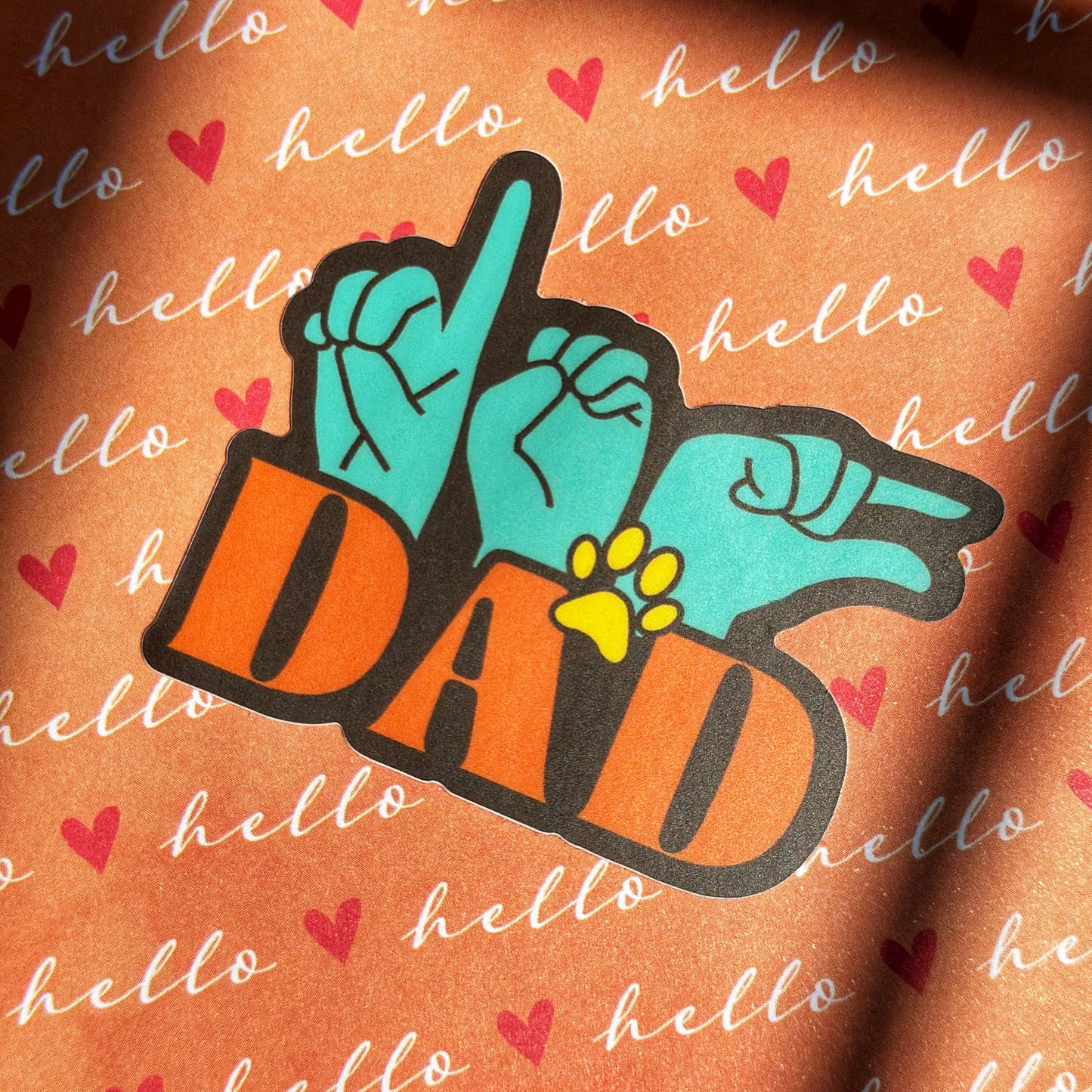 Dog Dad Sticker