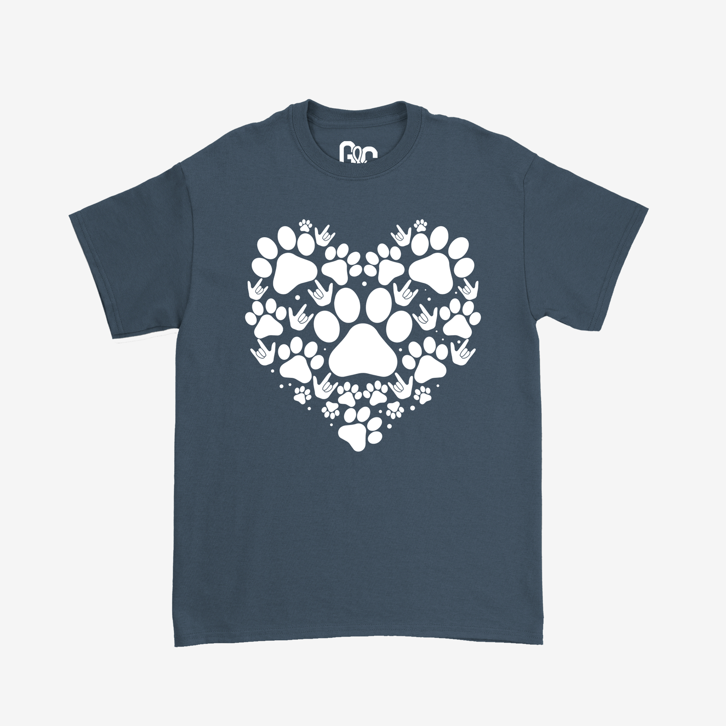 Paw ILY Doodle Tee