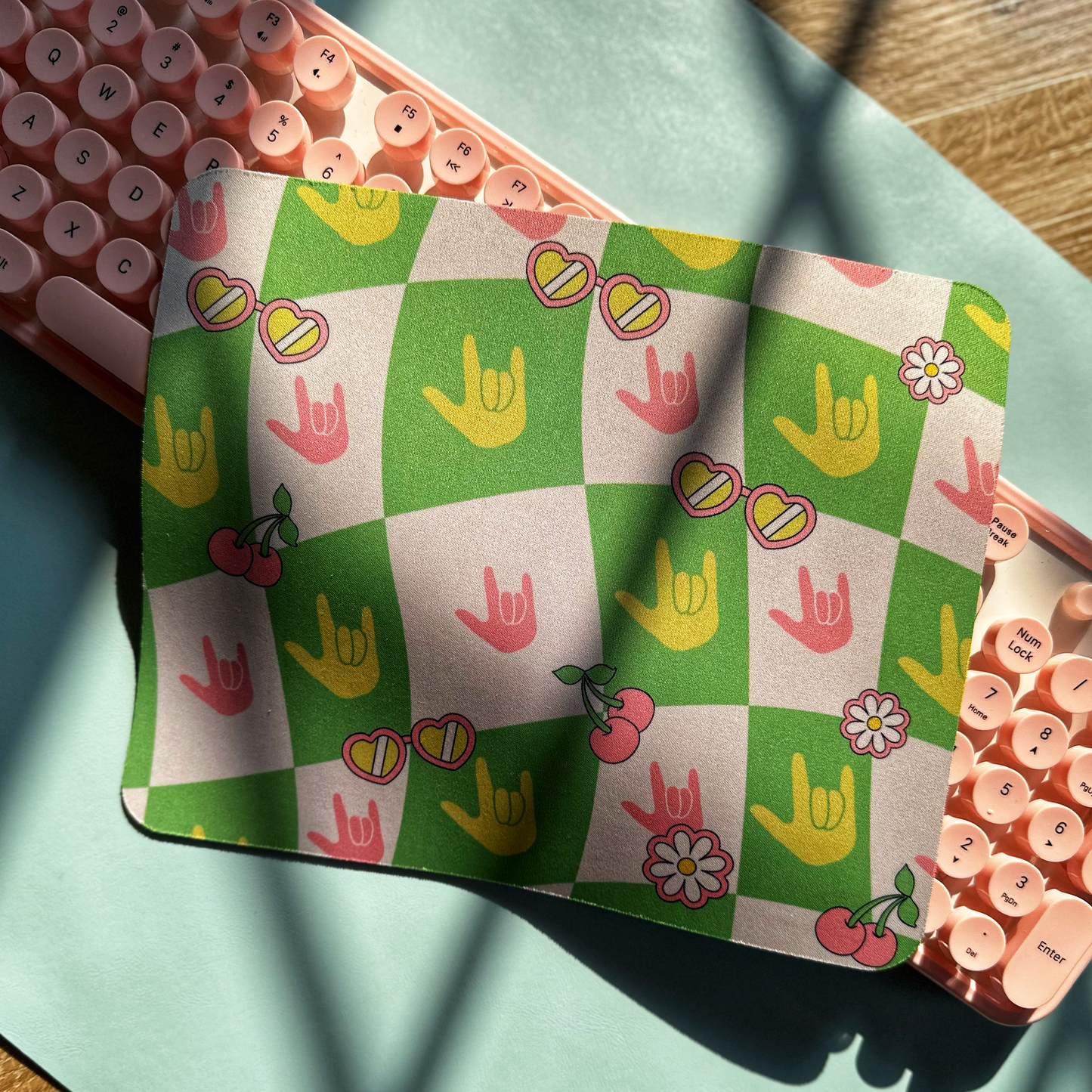 Hippie ILY Mousepad