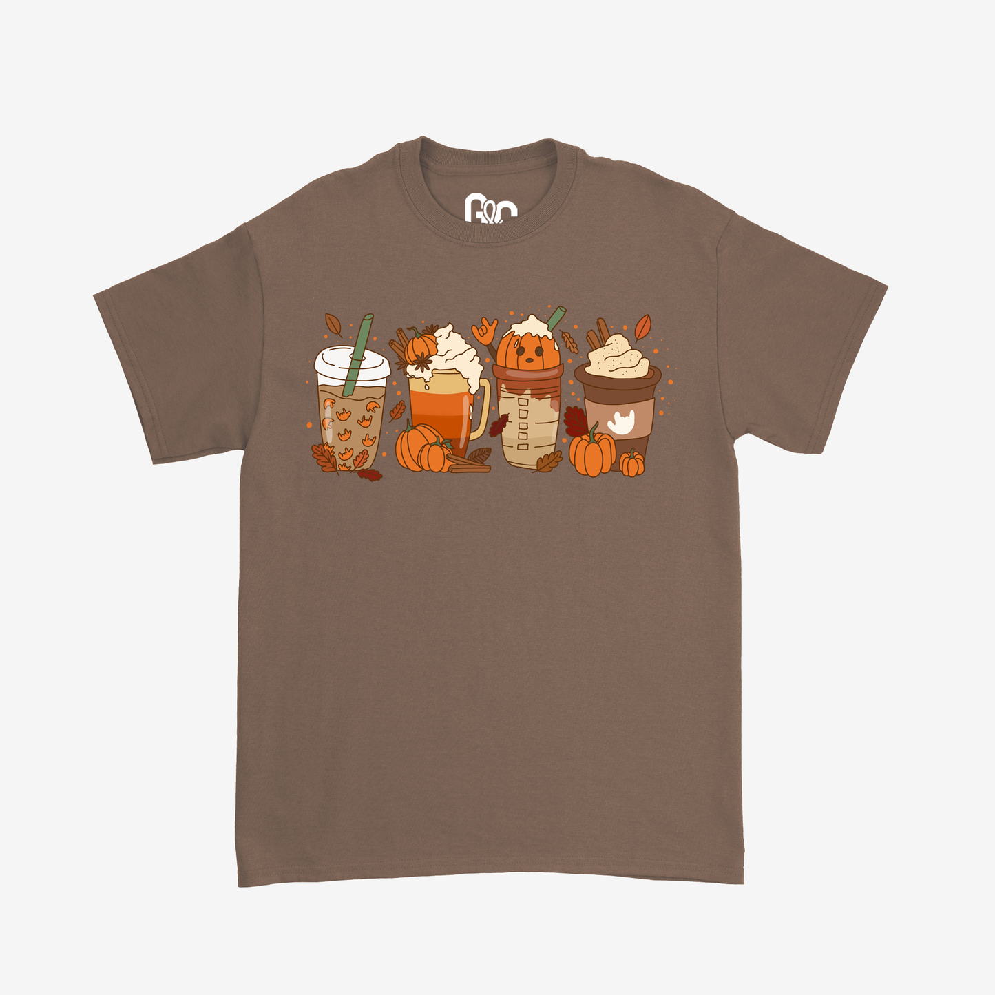 Fall Coffee Latte Tee