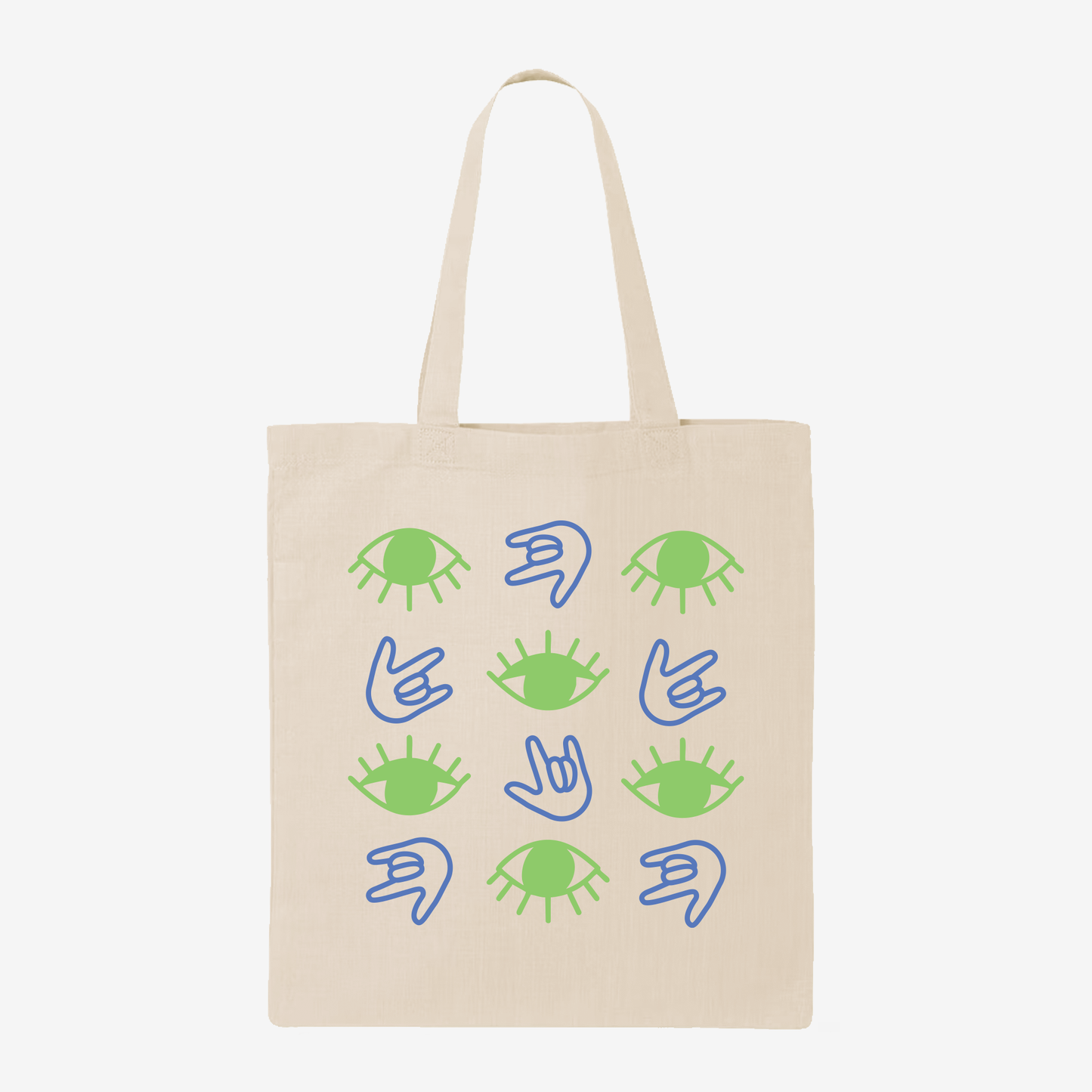 Eyes ILY Tote Bag