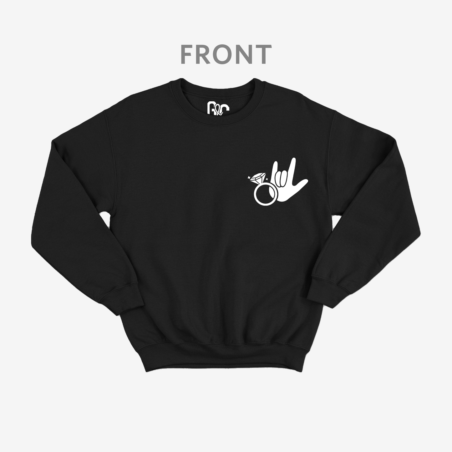 Here comes the bride Crewneck