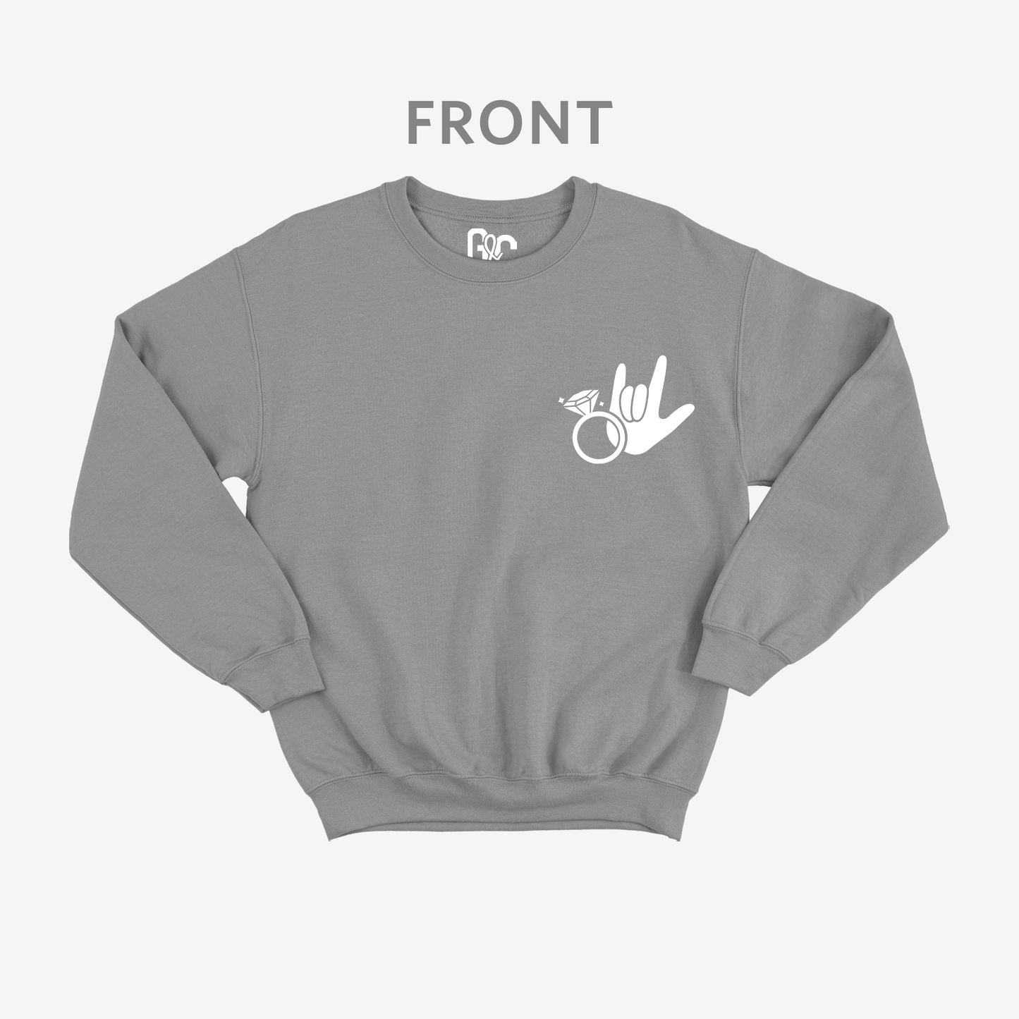 Here comes the bride Crewneck