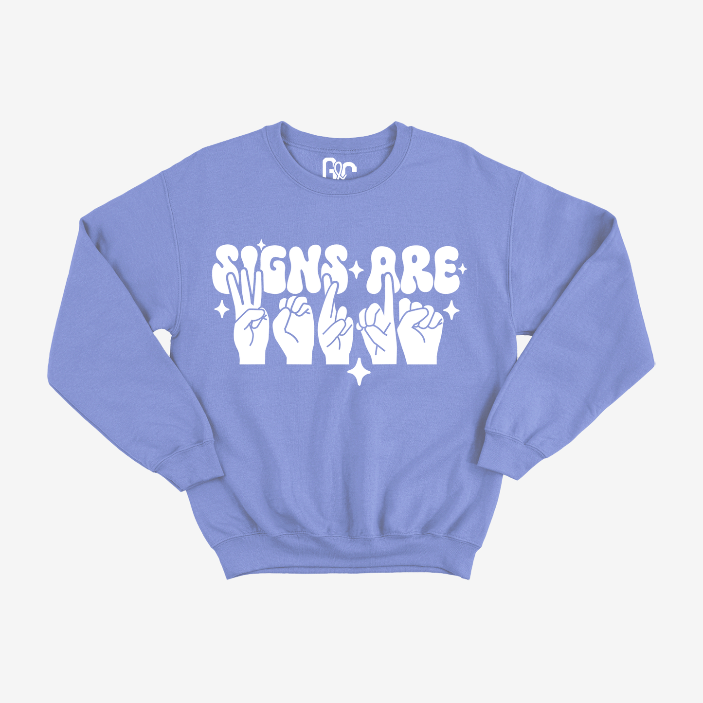 Signs are Words Crewneck