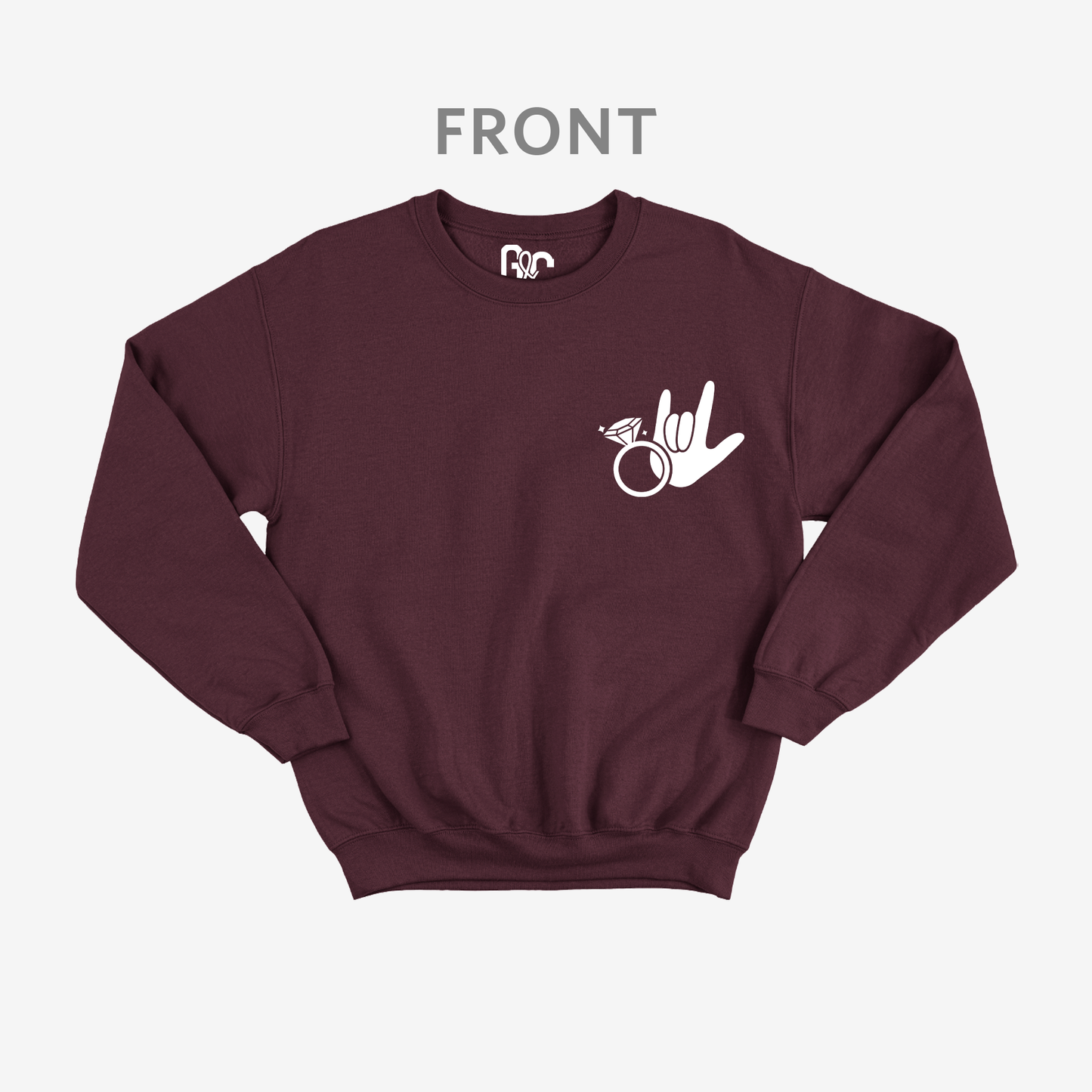 Here comes the bride Crewneck