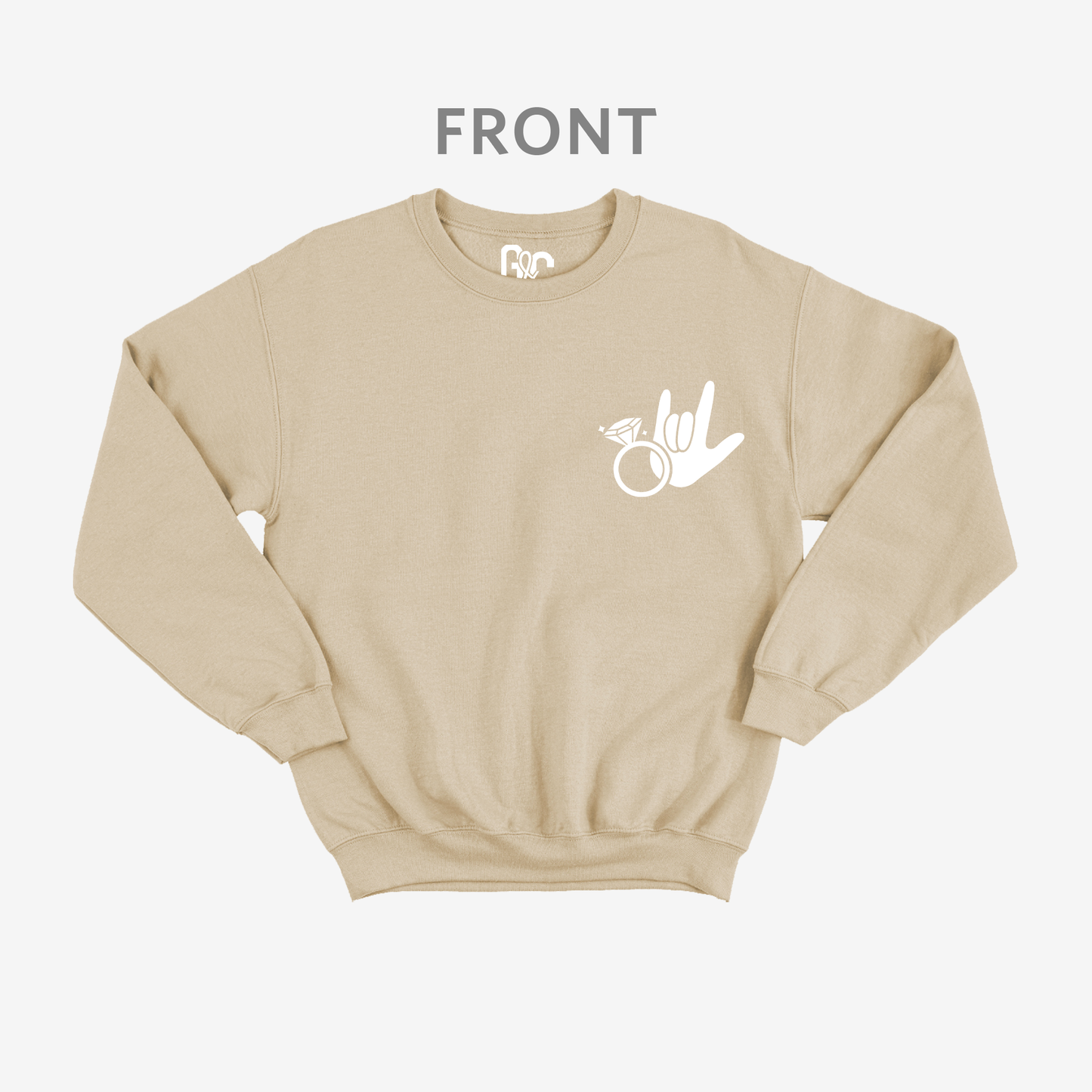 Here comes the bride Crewneck