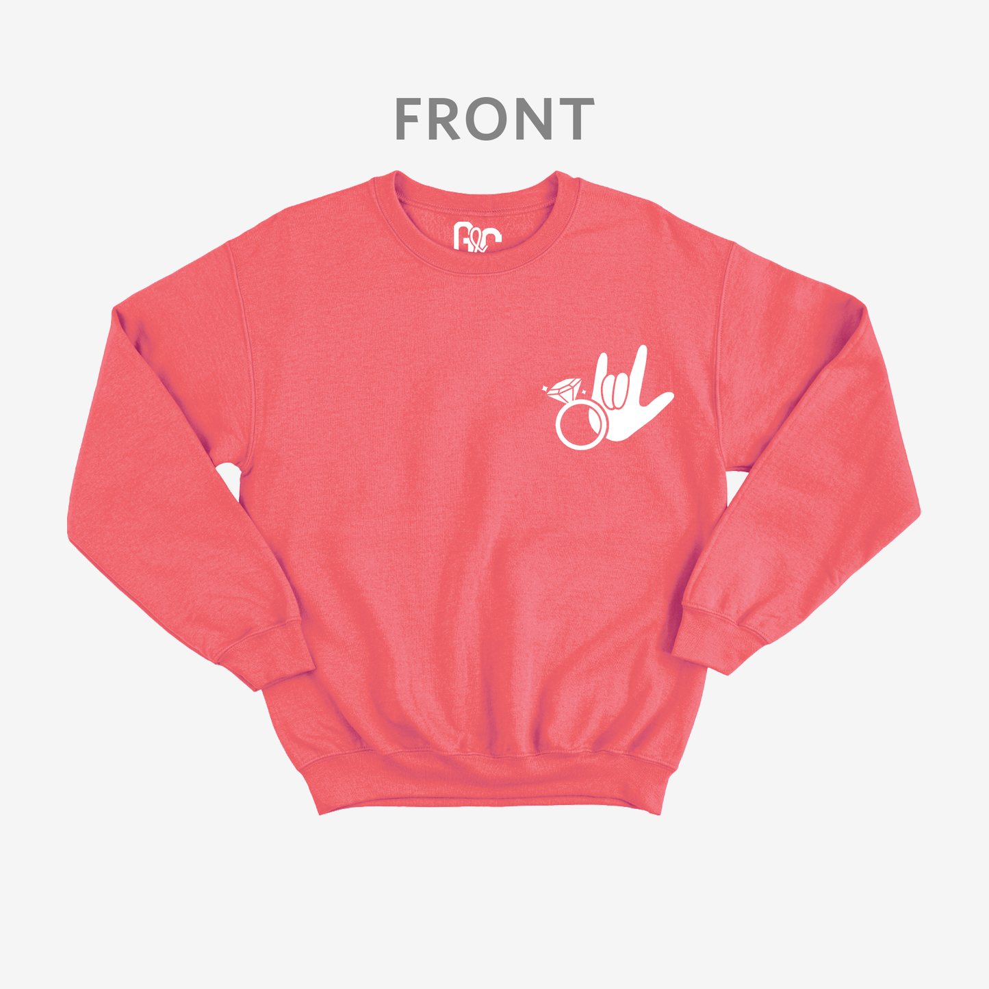 Here comes the bride Crewneck